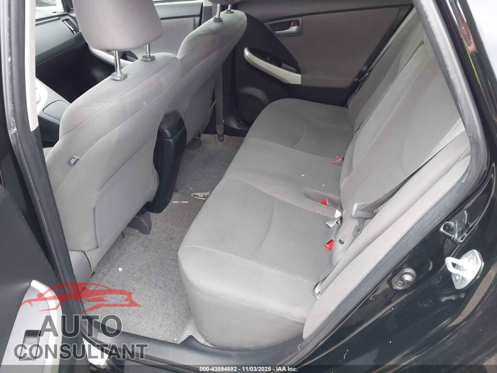 TOYOTA PRIUS 2013 - JTDKN3DU3D5609889