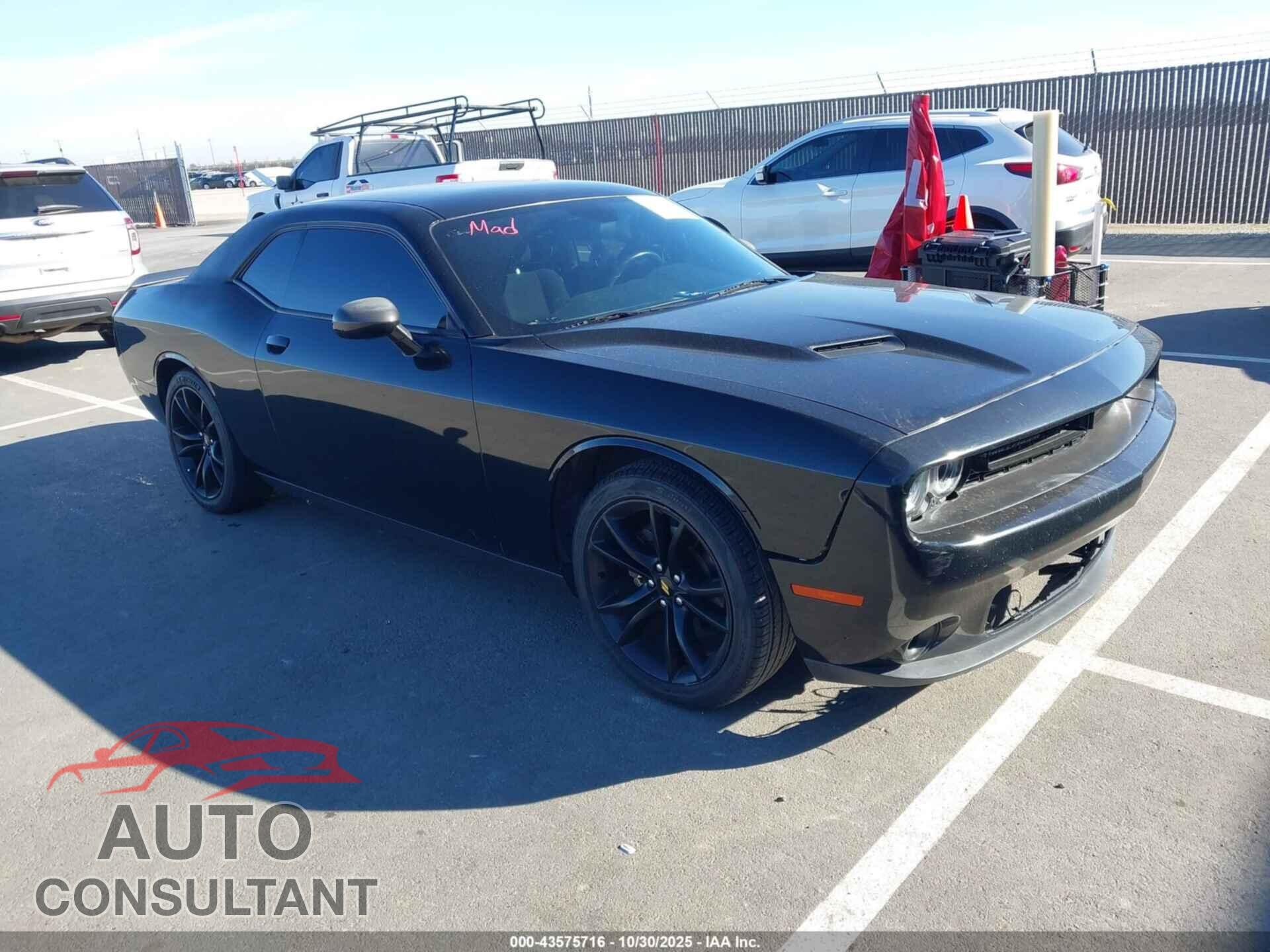 DODGE CHALLENGER 2017 - 2C3CDZAG0HH598362