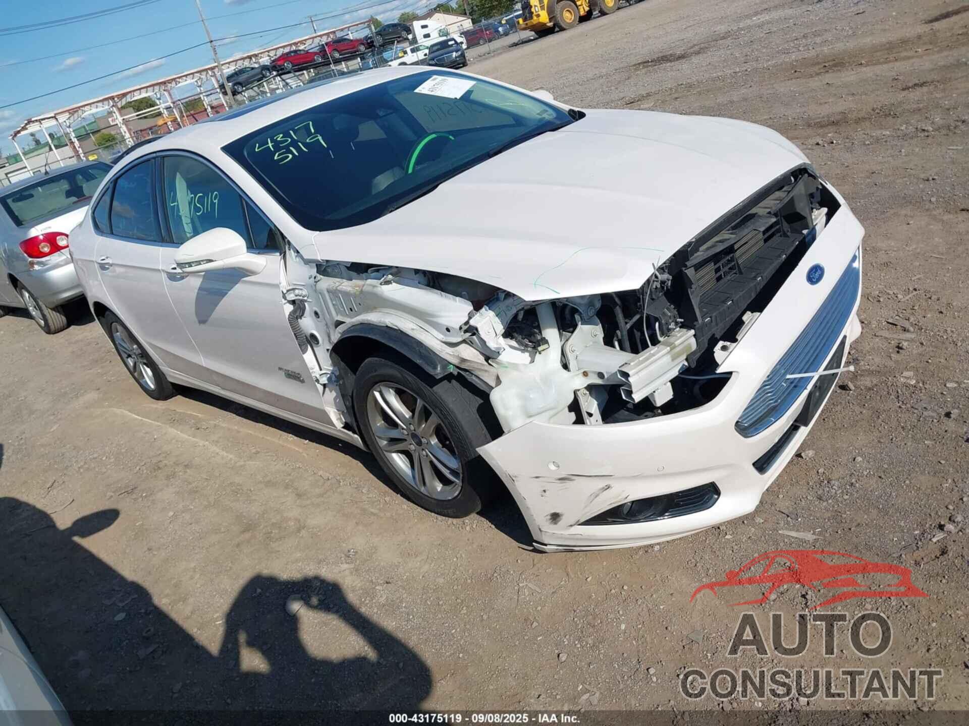 FORD FUSION ENERGI 2016 - 3FA6P0SU6GR357415