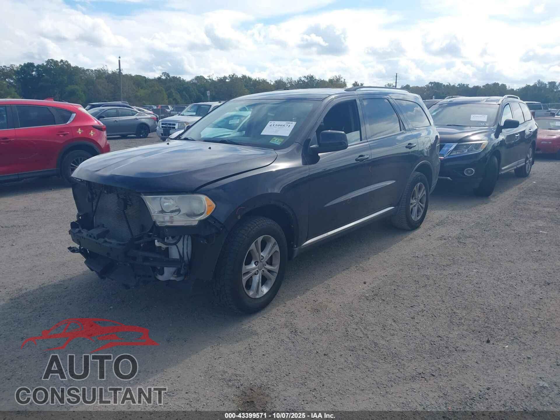 DODGE DURANGO 2011 - 1D4RD2GG4BC653333