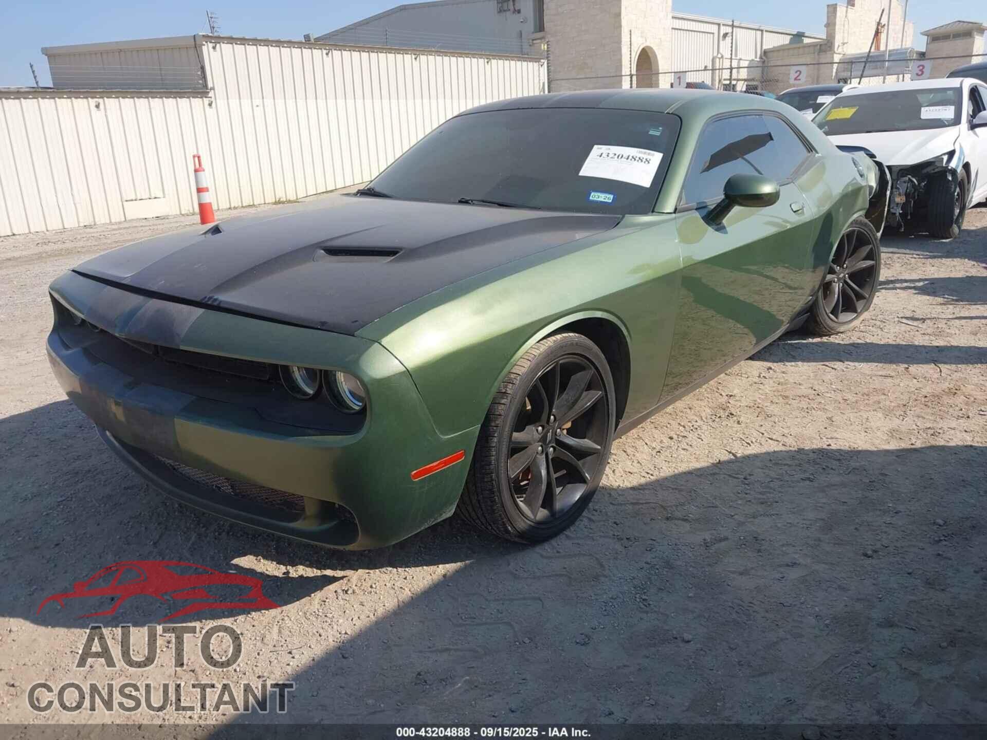 DODGE CHALLENGER 2018 - 2C3CDZAG1JH334721