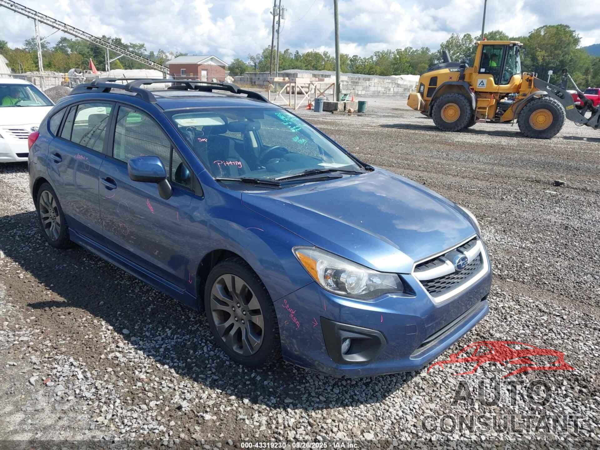 SUBARU IMPREZA 2013 - JF1GPAL60D2866281