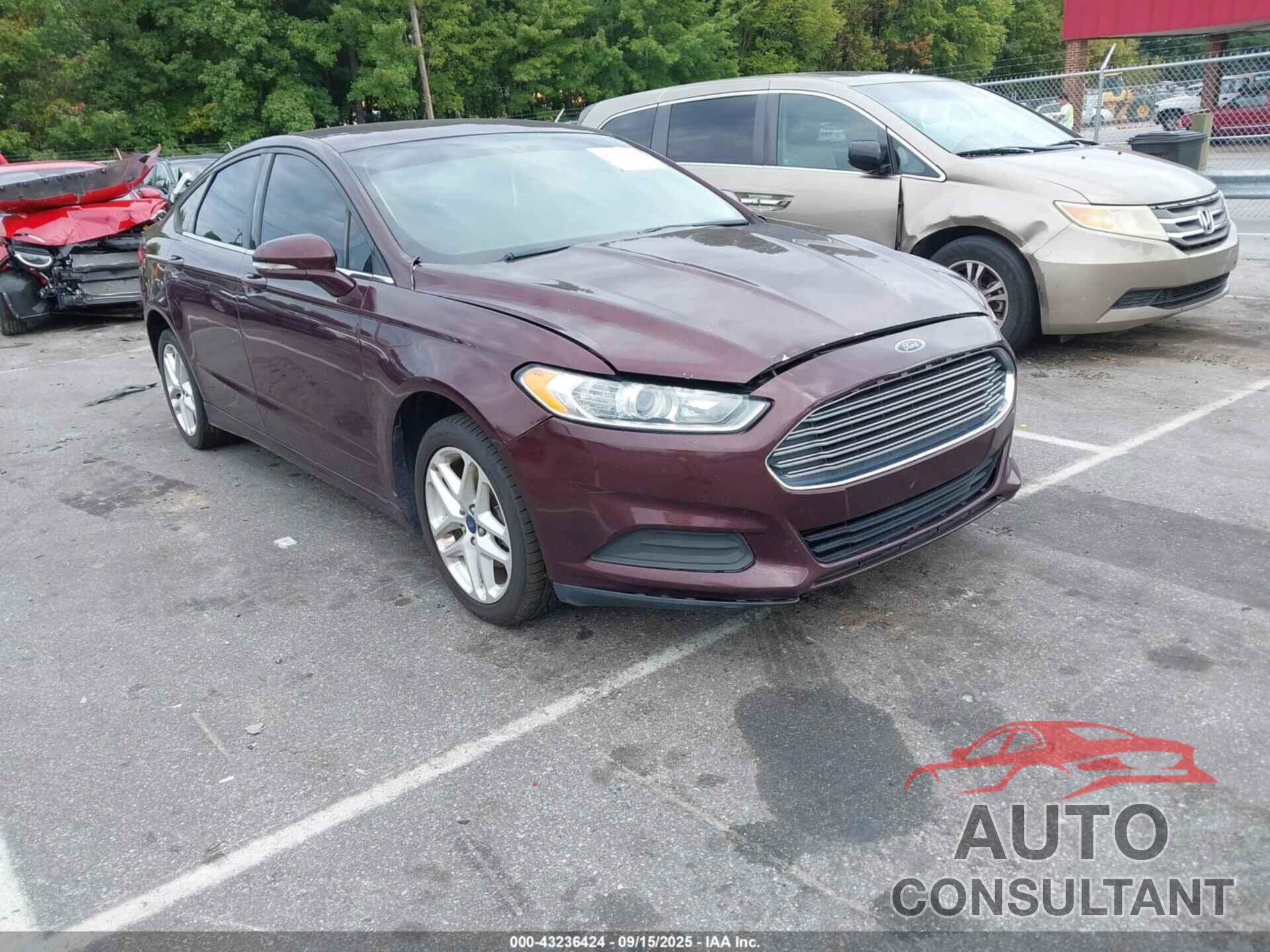 FORD FUSION 2013 - 3FA6P0H7XDR338945