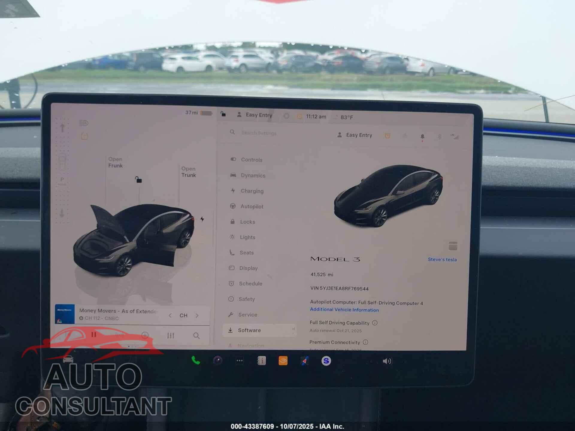 TESLA MODEL 3 2024 - 5YJ3E1EA8RF769544
