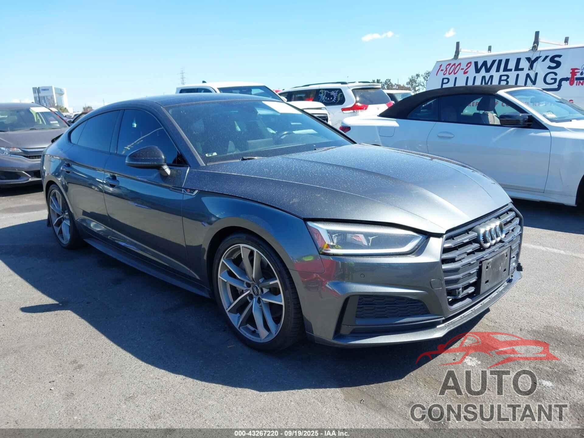 AUDI A5 2019 - WAUENCF58KA017098