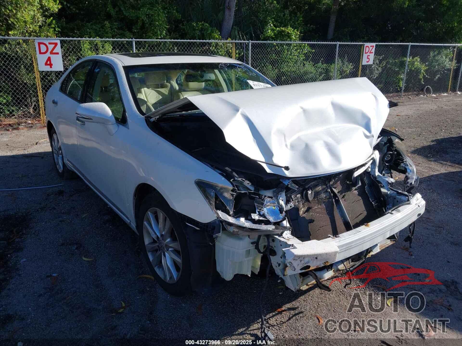 LEXUS ES 350 2011 - JTHBK1EG4B2424589