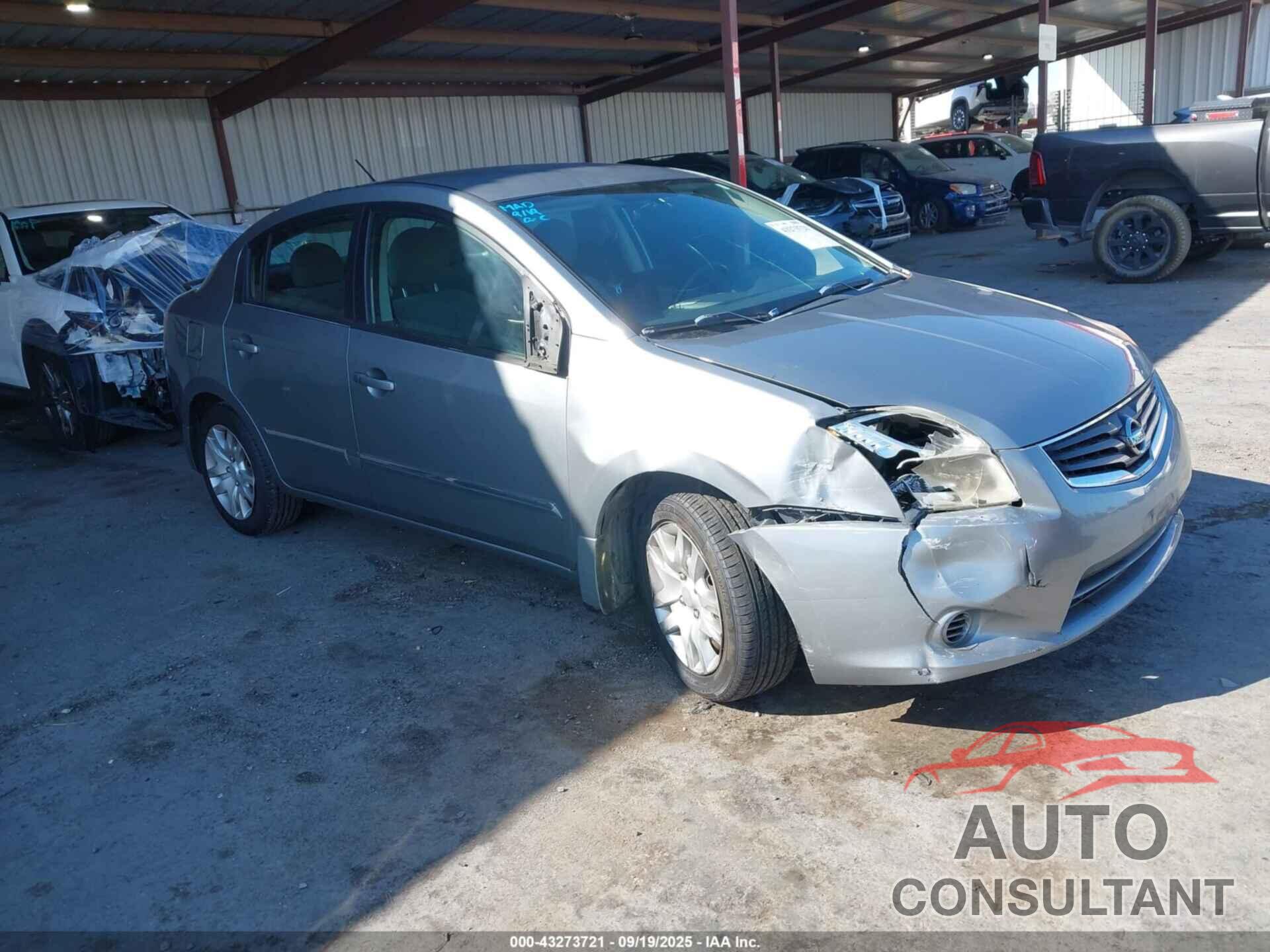 NISSAN SENTRA 2012 - 3N1AB6AP7CL670586