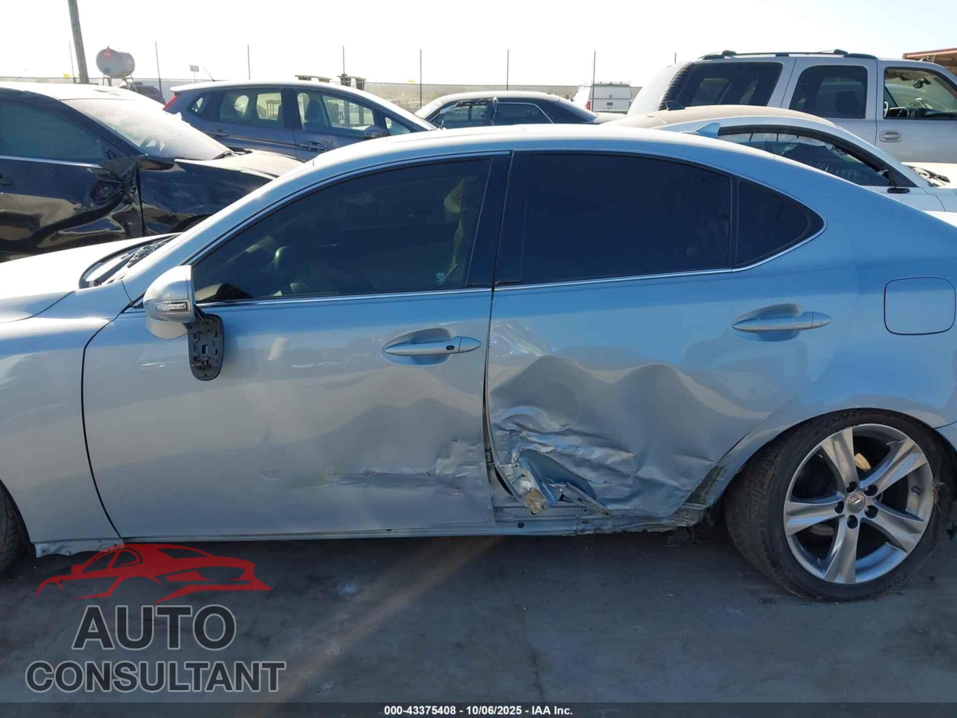 LEXUS IS 250 2013 - JTHBF5C28D5185357