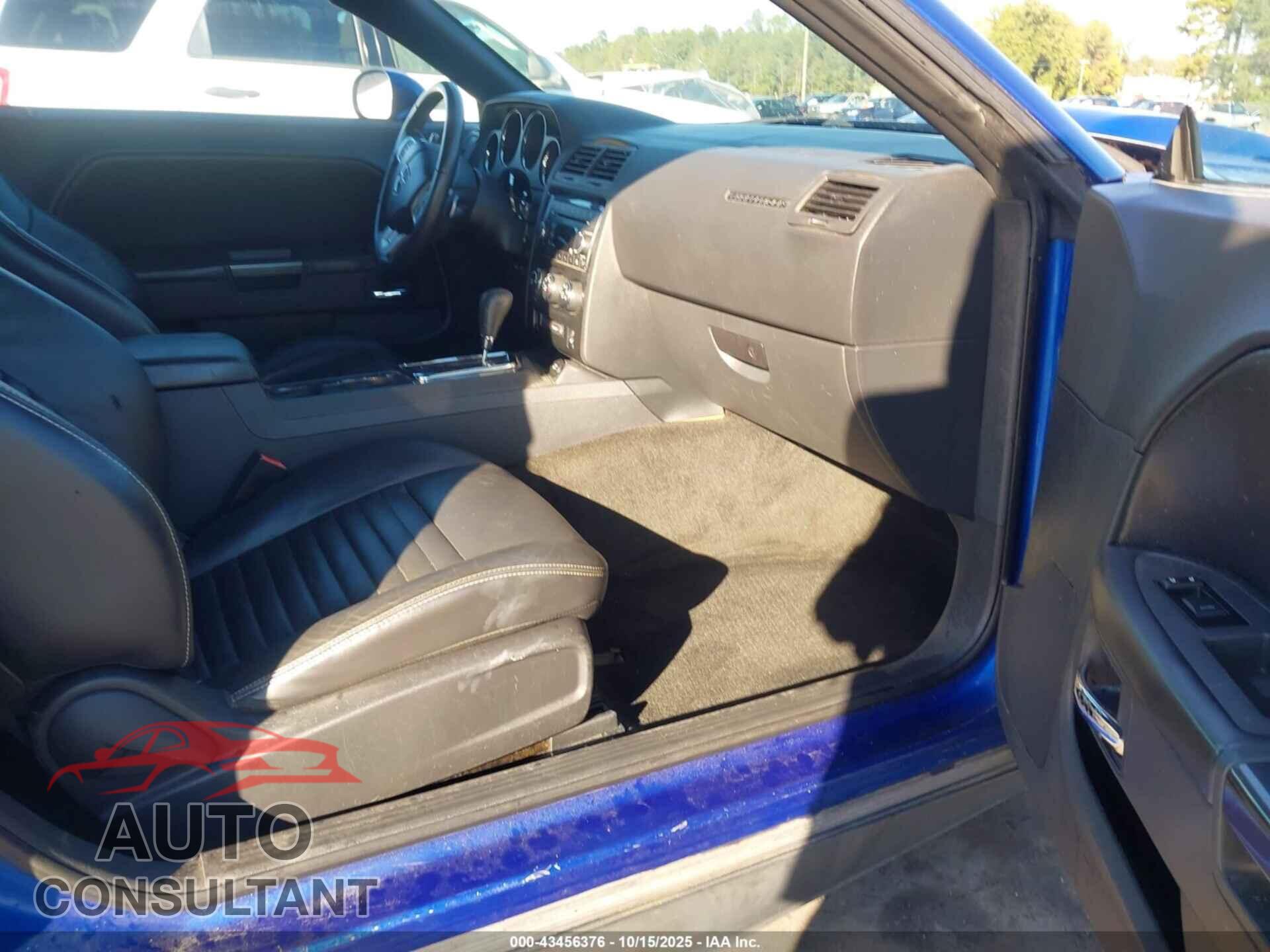 DODGE CHALLENGER 2012 - 2C3CDYAG2CH239064