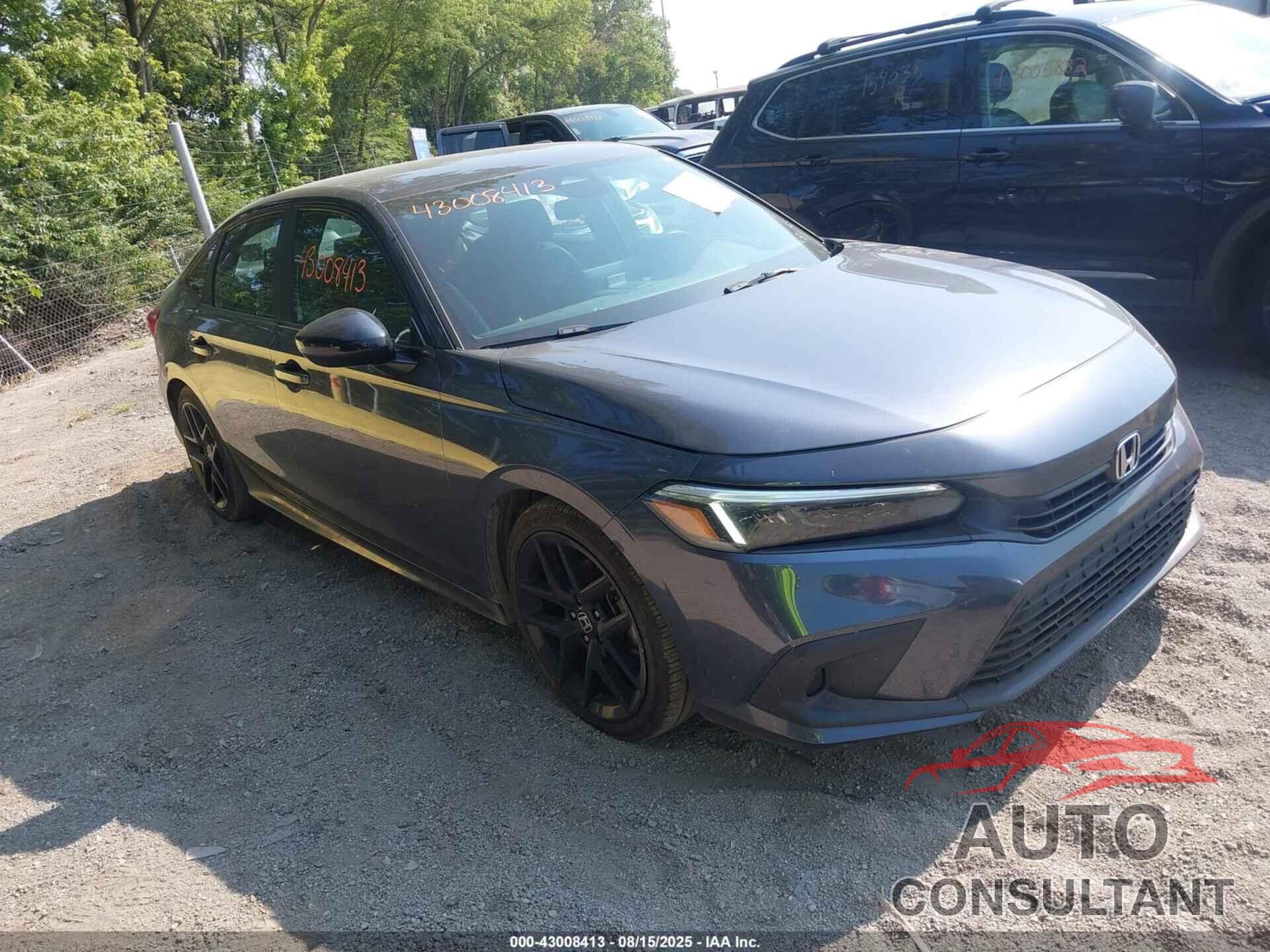 HONDA CIVIC 2022 - 2HGFE2F57NH566901