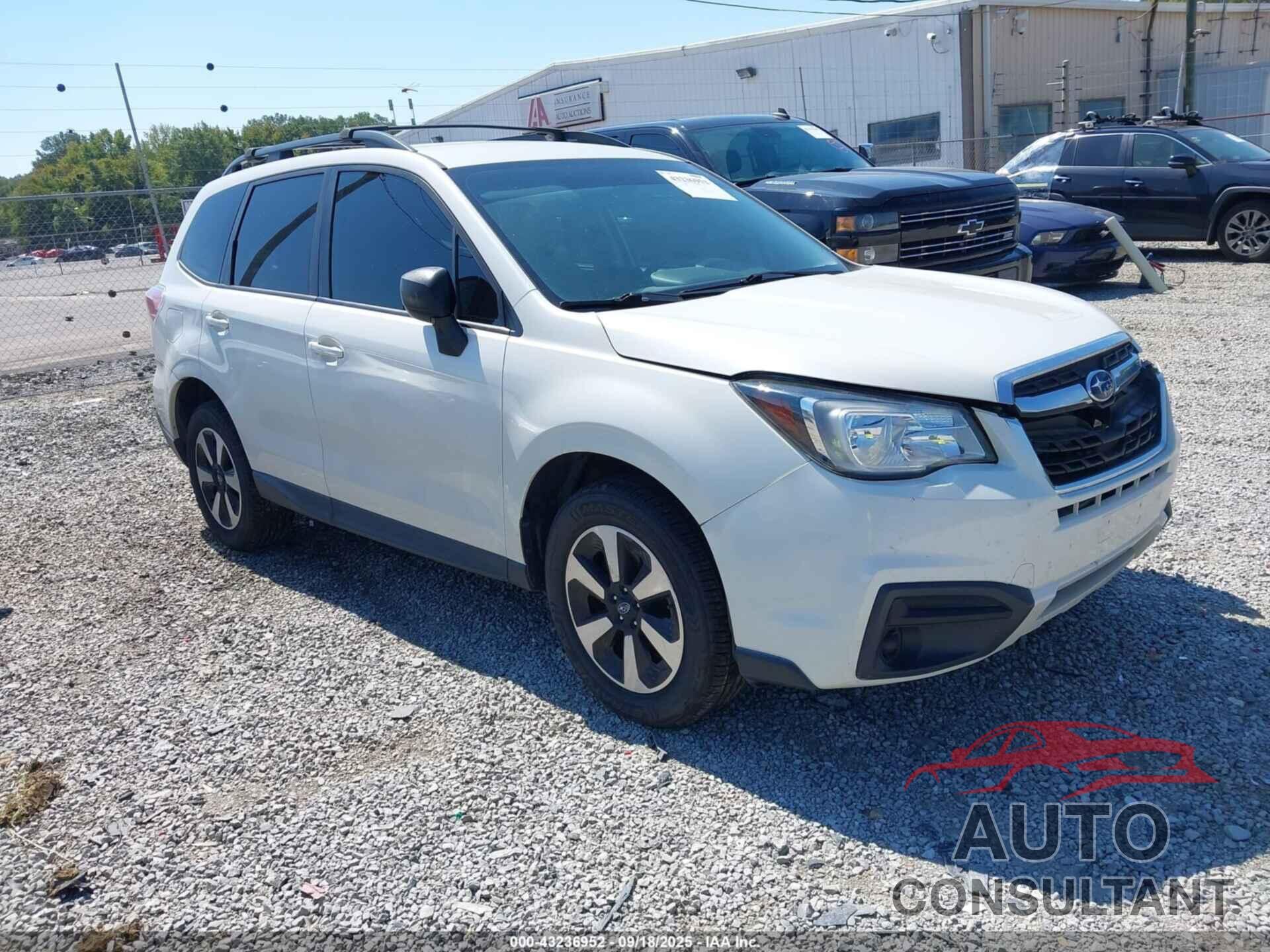 SUBARU FORESTER 2018 - JF2SJABC7JH473062
