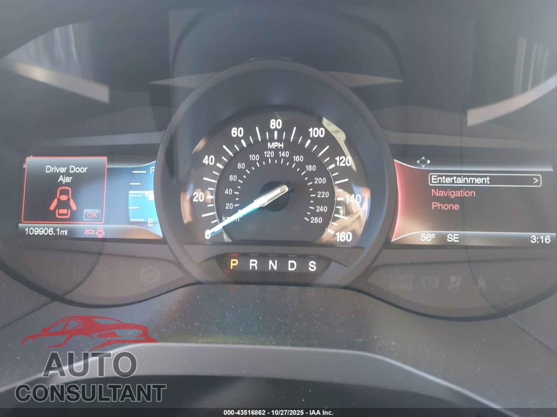 FORD EDGE 2017 - 2FMPK4J85HBB96124