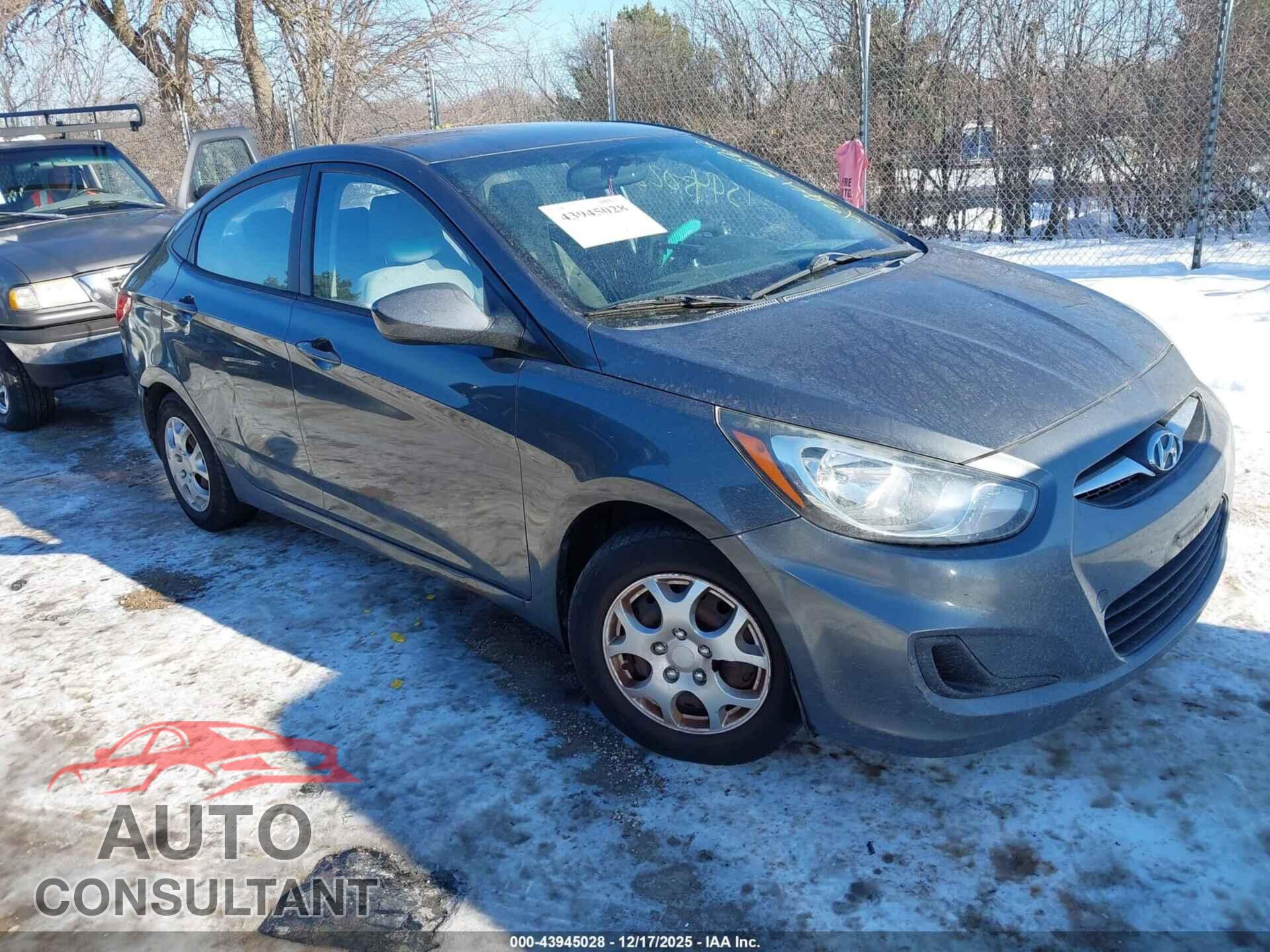 HYUNDAI ACCENT 2013 - KMHCT4AE1DU413772