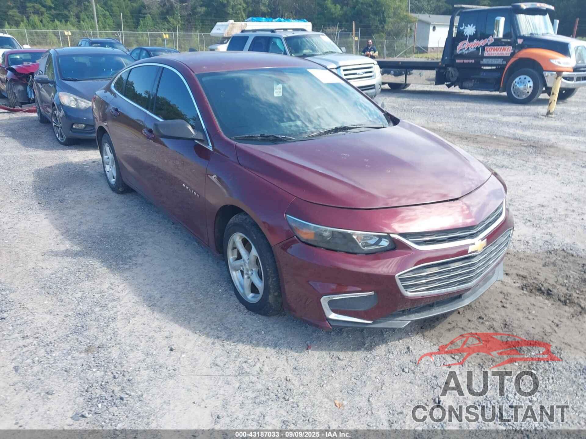CHEVROLET MALIBU 2016 - 1G1ZB5STXGF321372