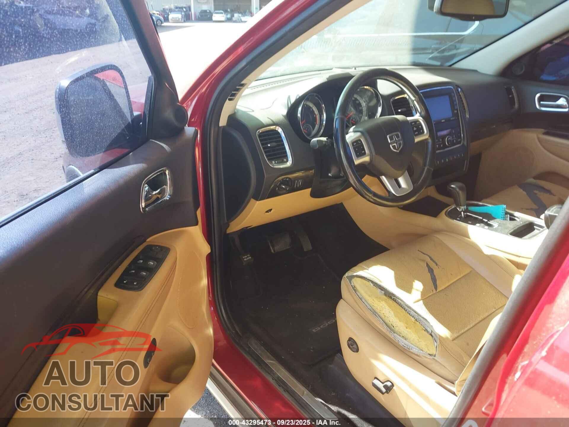 DODGE DURANGO 2011 - 1D4SD5GT4BC592503