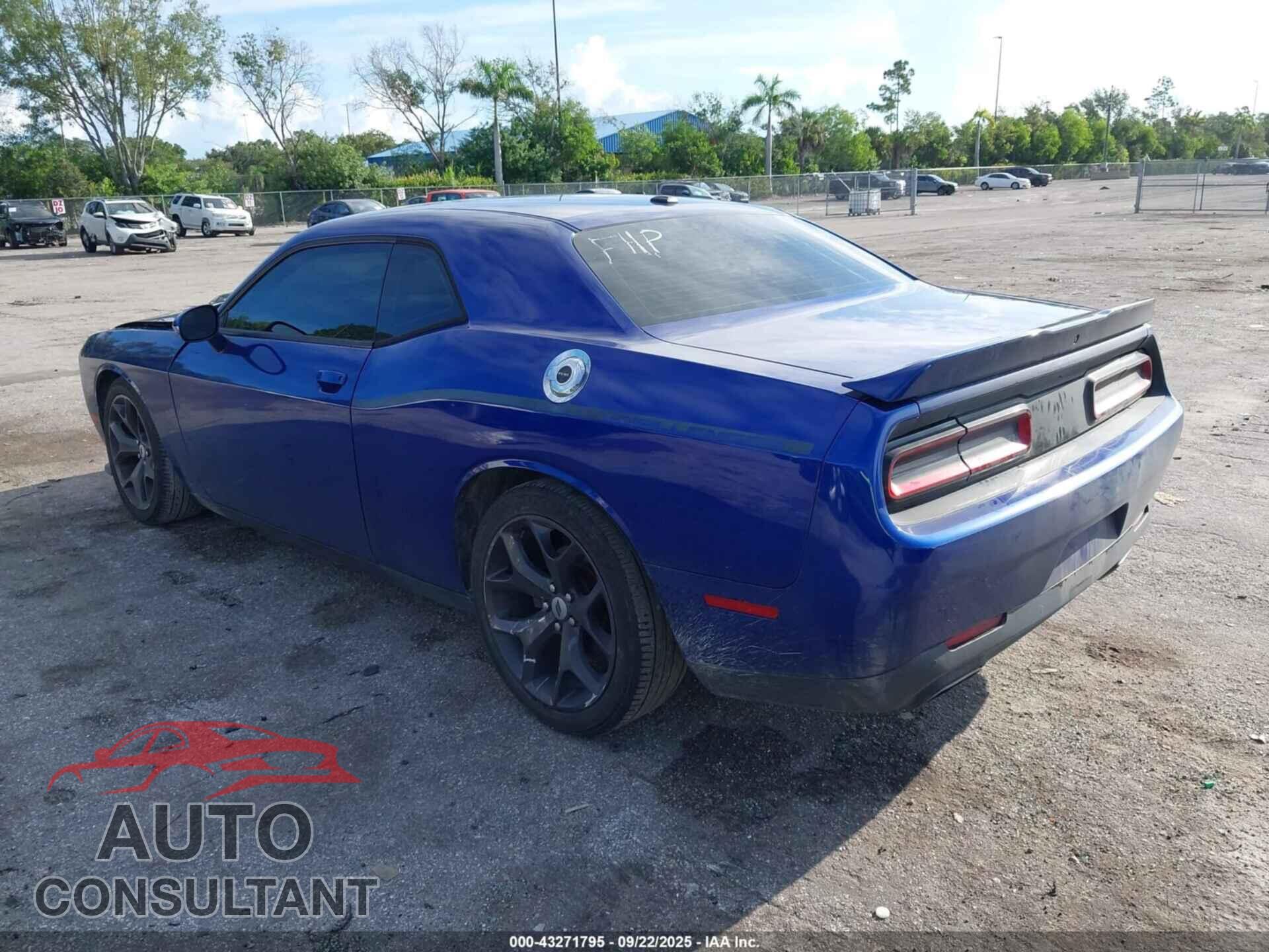 DODGE CHALLENGER 2019 - 2C3CDZJG7KH591352