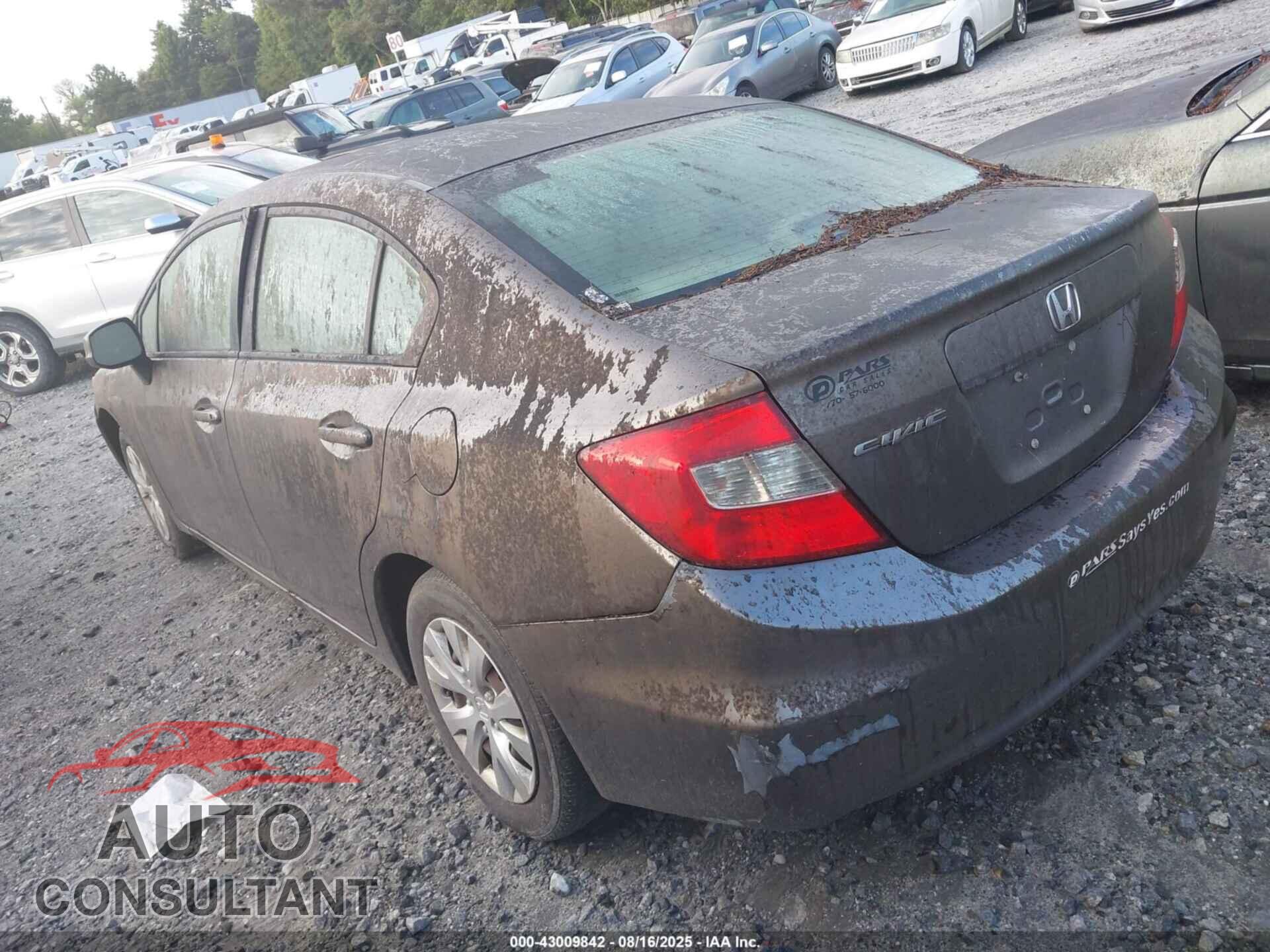 HONDA CIVIC 2012 - 2HGFB2F55CH500496