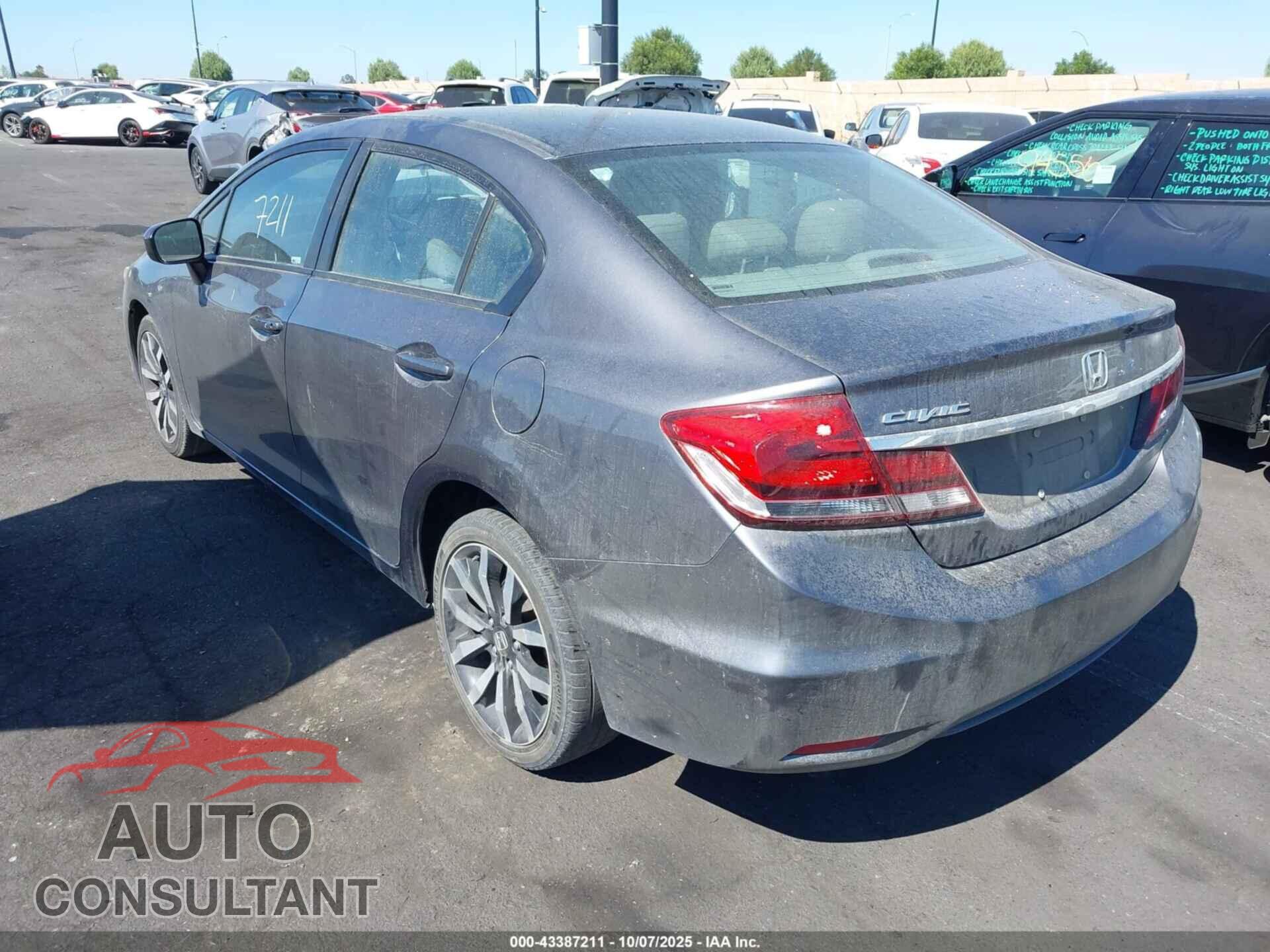 HONDA CIVIC 2015 - 19XFB2F91FE200567