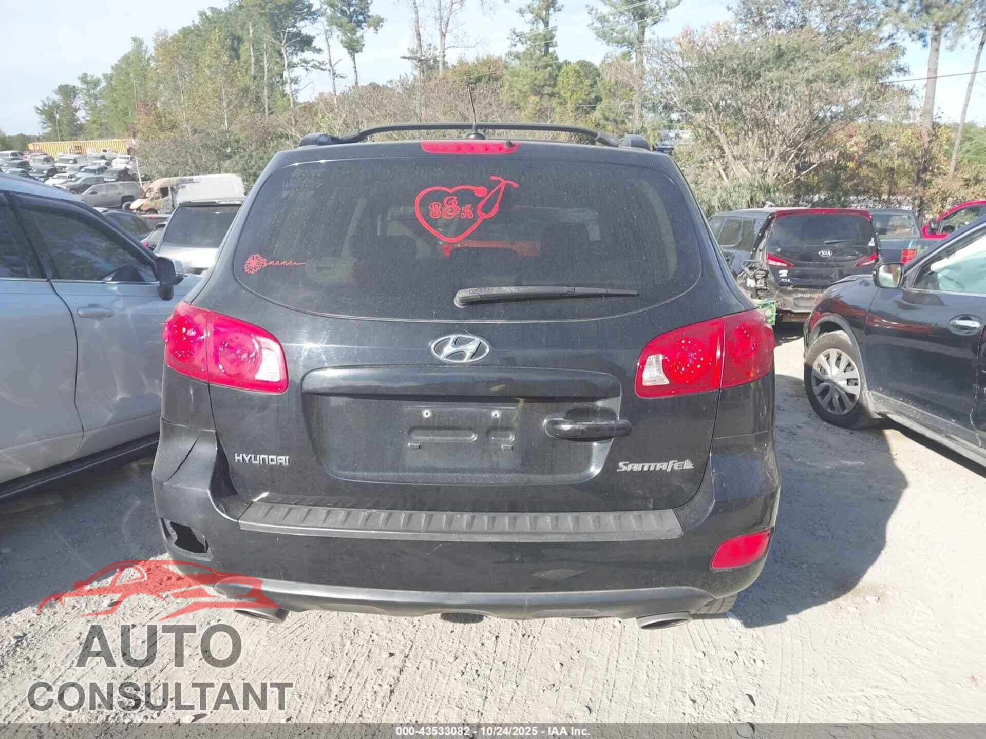 HYUNDAI SANTA FE 2009 - 5NMSH13E29H257124