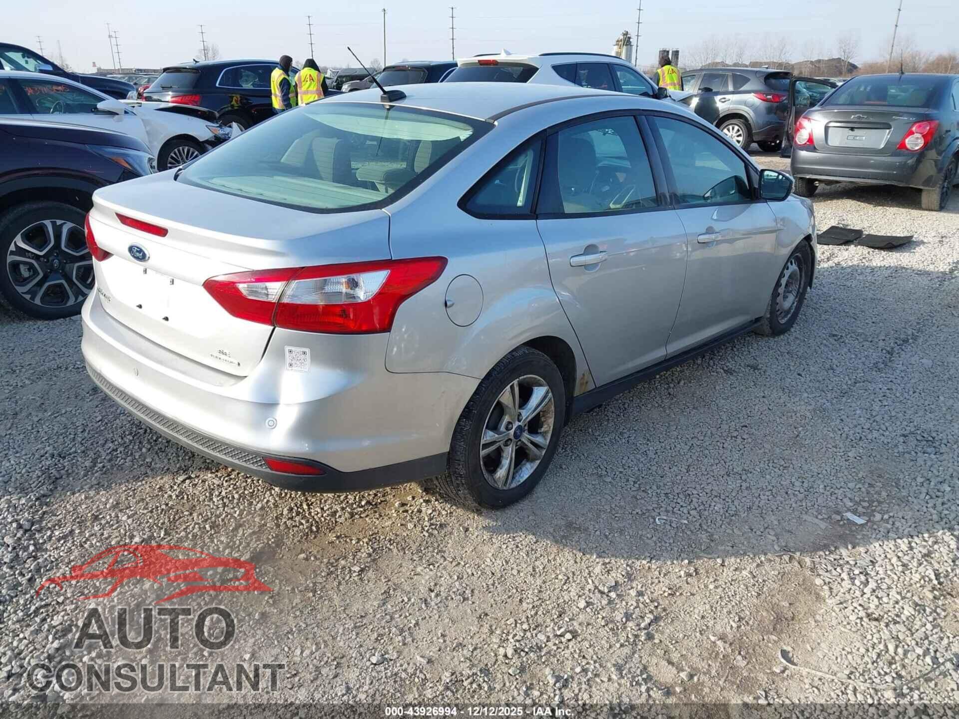 FORD FOCUS 2013 - 1FADP3F2XDL139389