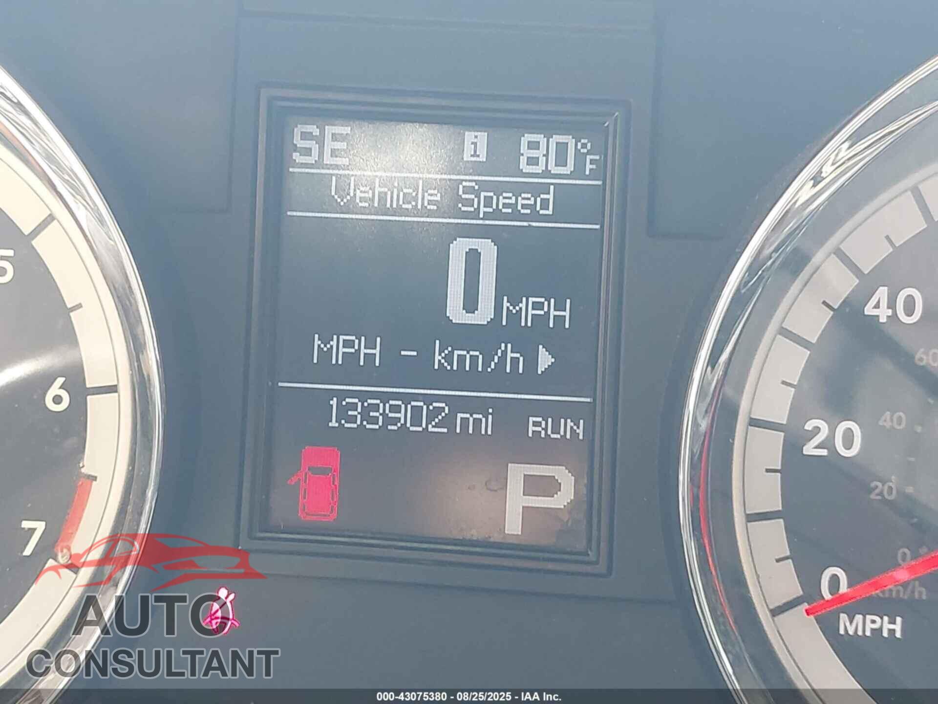 DODGE DURANGO 2012 - 1C4RDHDG5CC125824