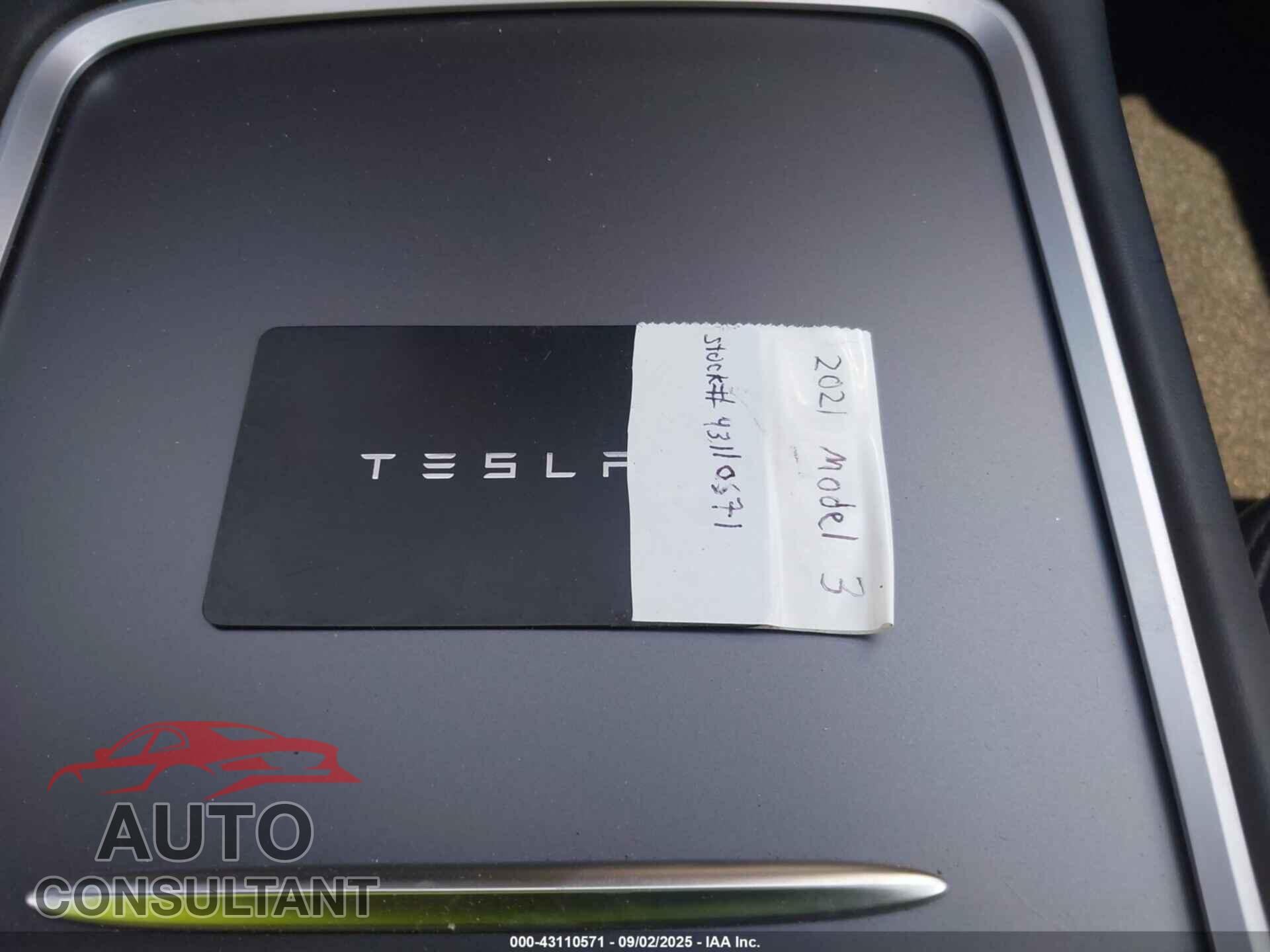 TESLA MODEL 3 2021 - 5YJ3E1EA8MF053588