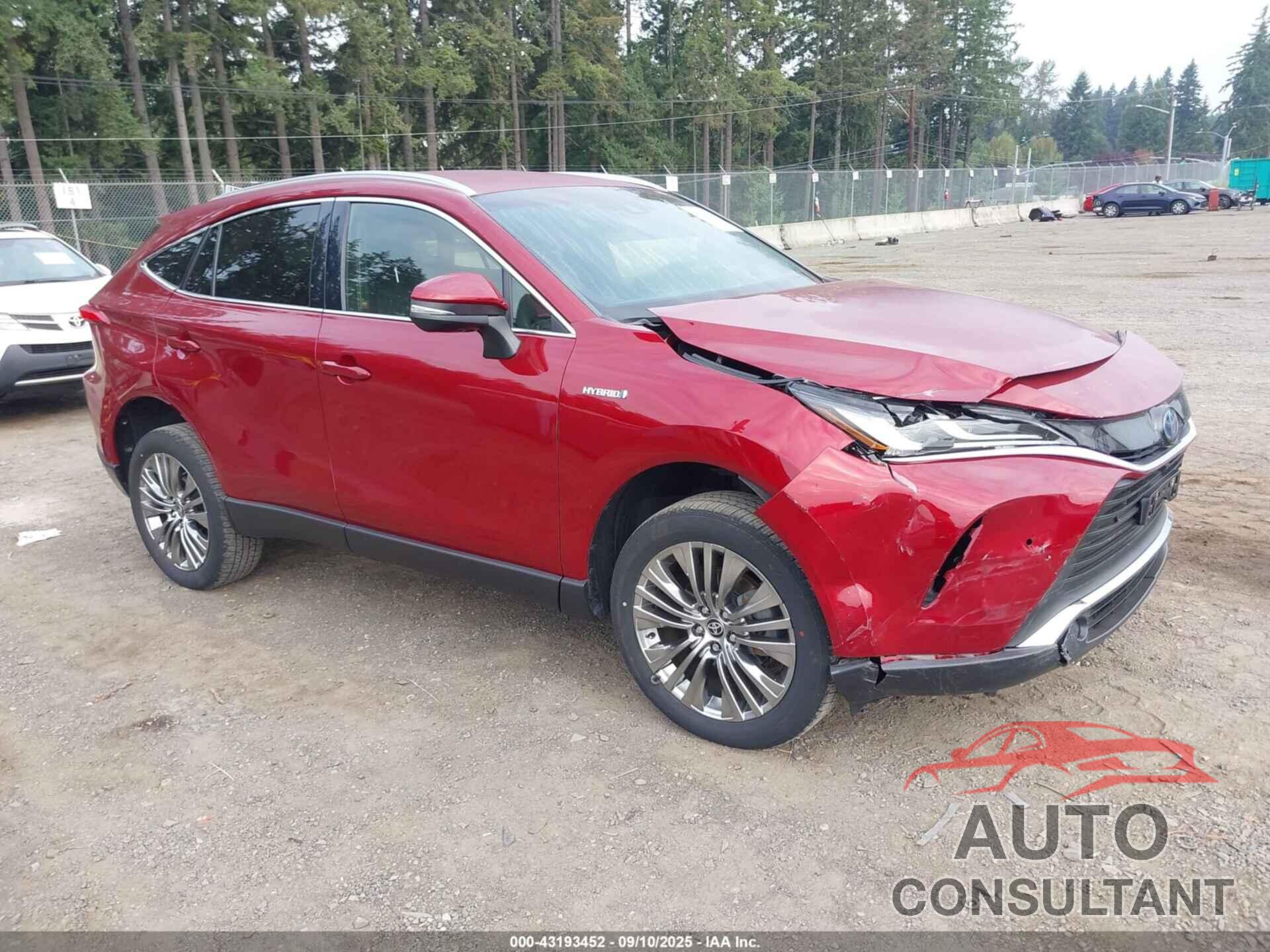 TOYOTA VENZA 2021 - JTEAAAAH7MJ027798