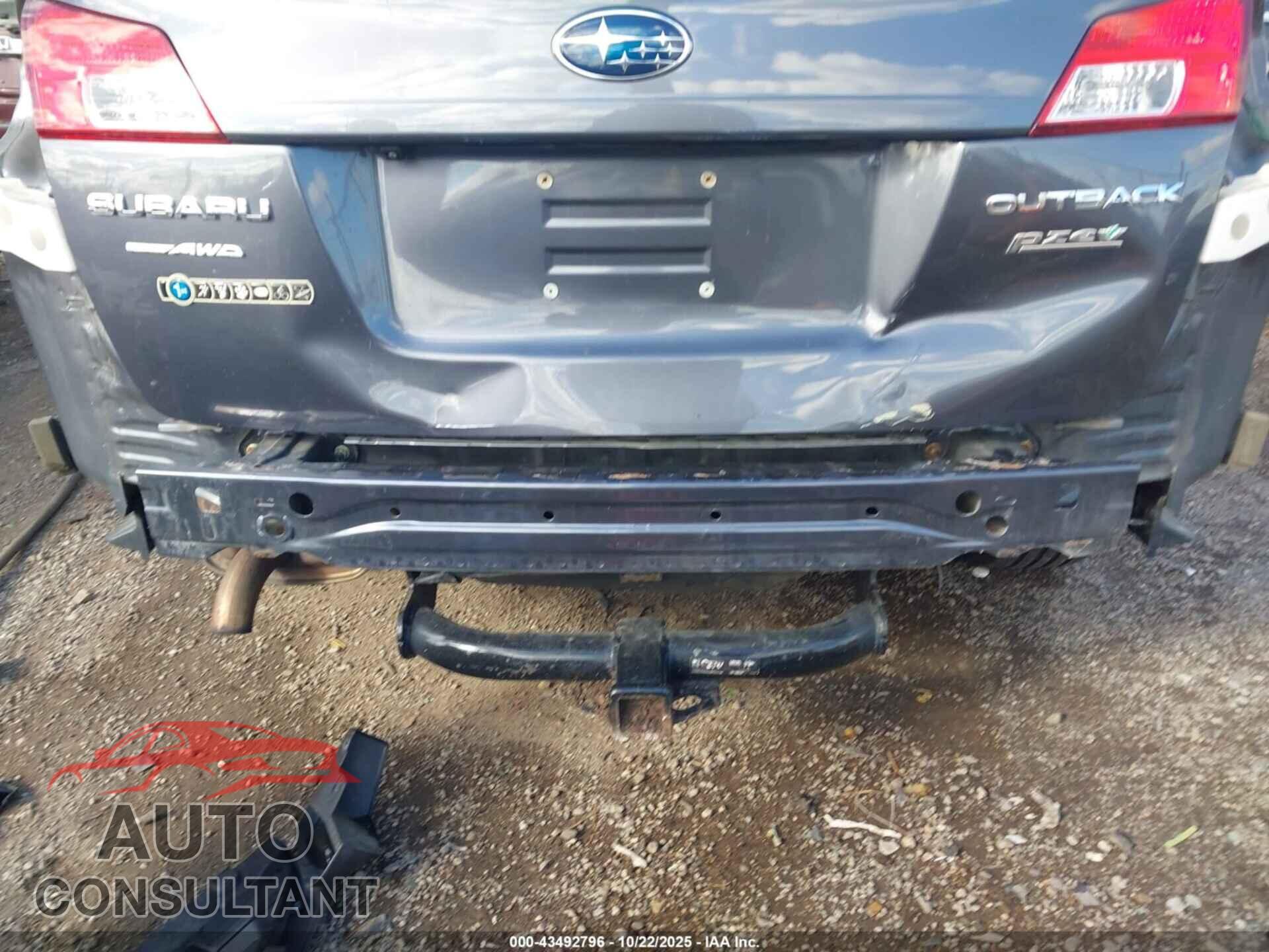 SUBARU OUTBACK 2014 - 4S4BRBPC3E3207459
