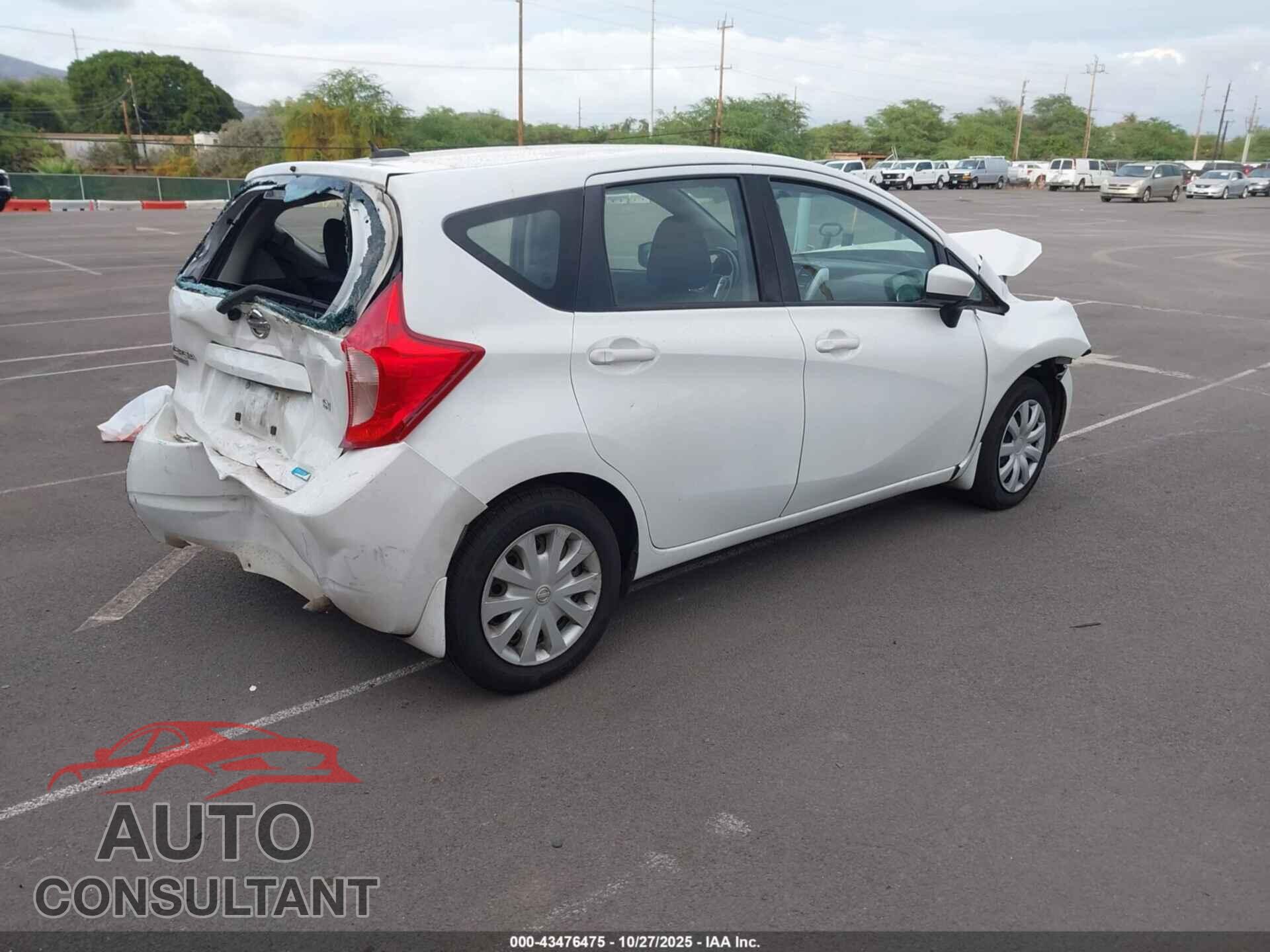 NISSAN VERSA NOTE 2016 - 3N1CE2CPXGL400909