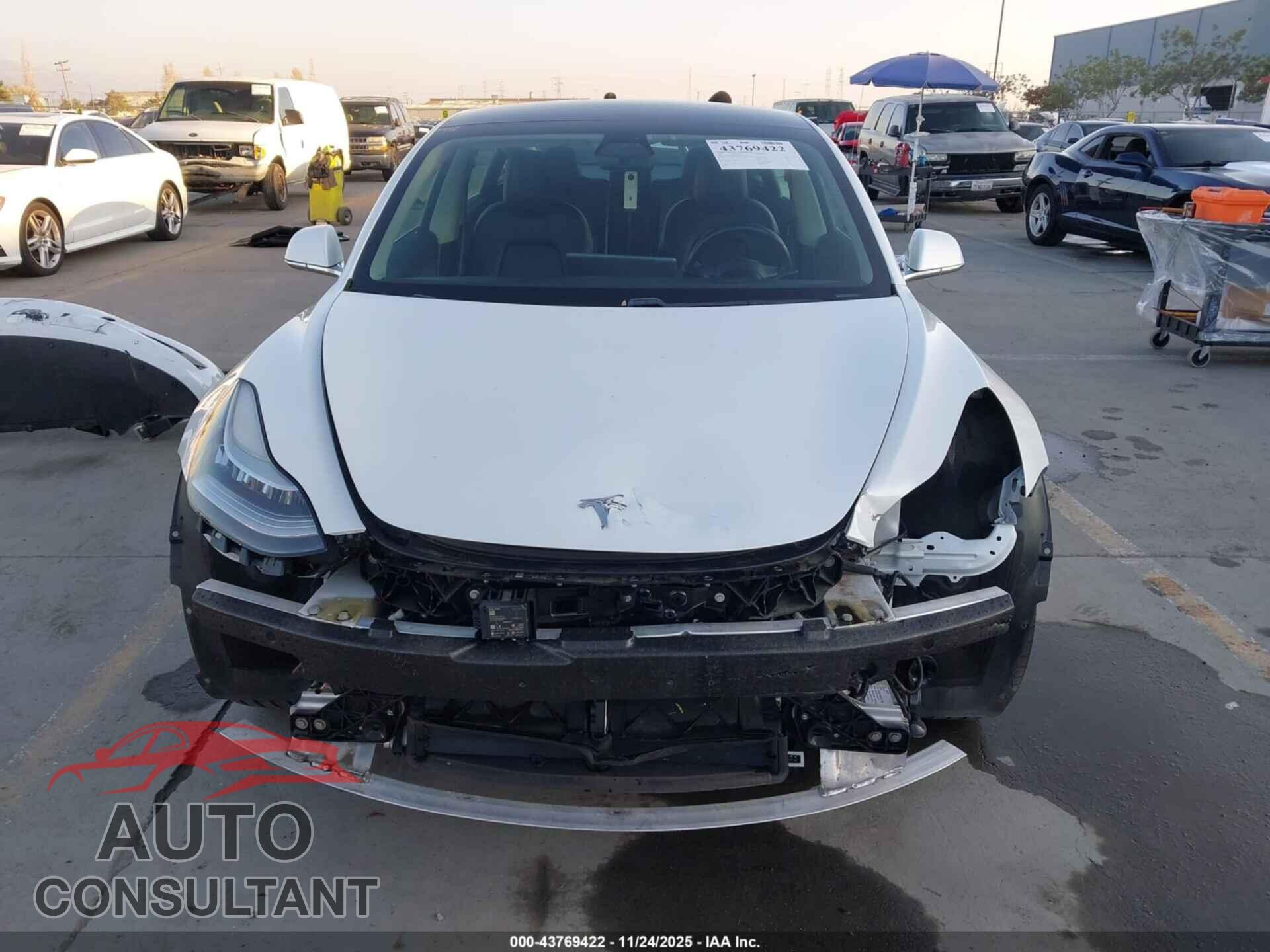 TESLA MODEL 3 2019 - 5YJ3E1EA8KF401614