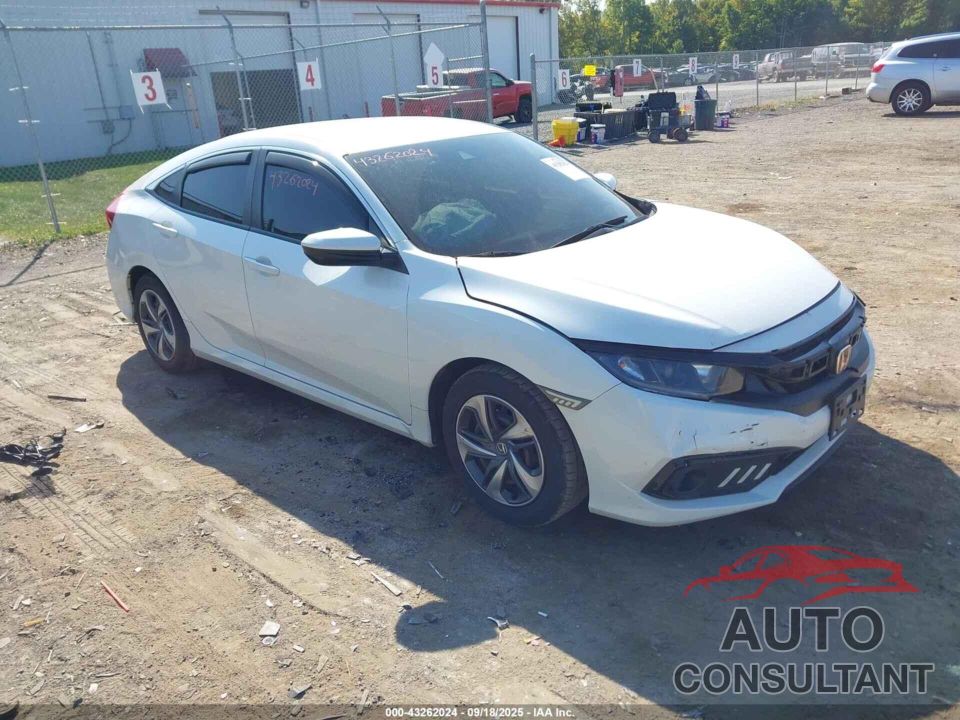 HONDA CIVIC 2020 - 2HGFC2F65LH565886