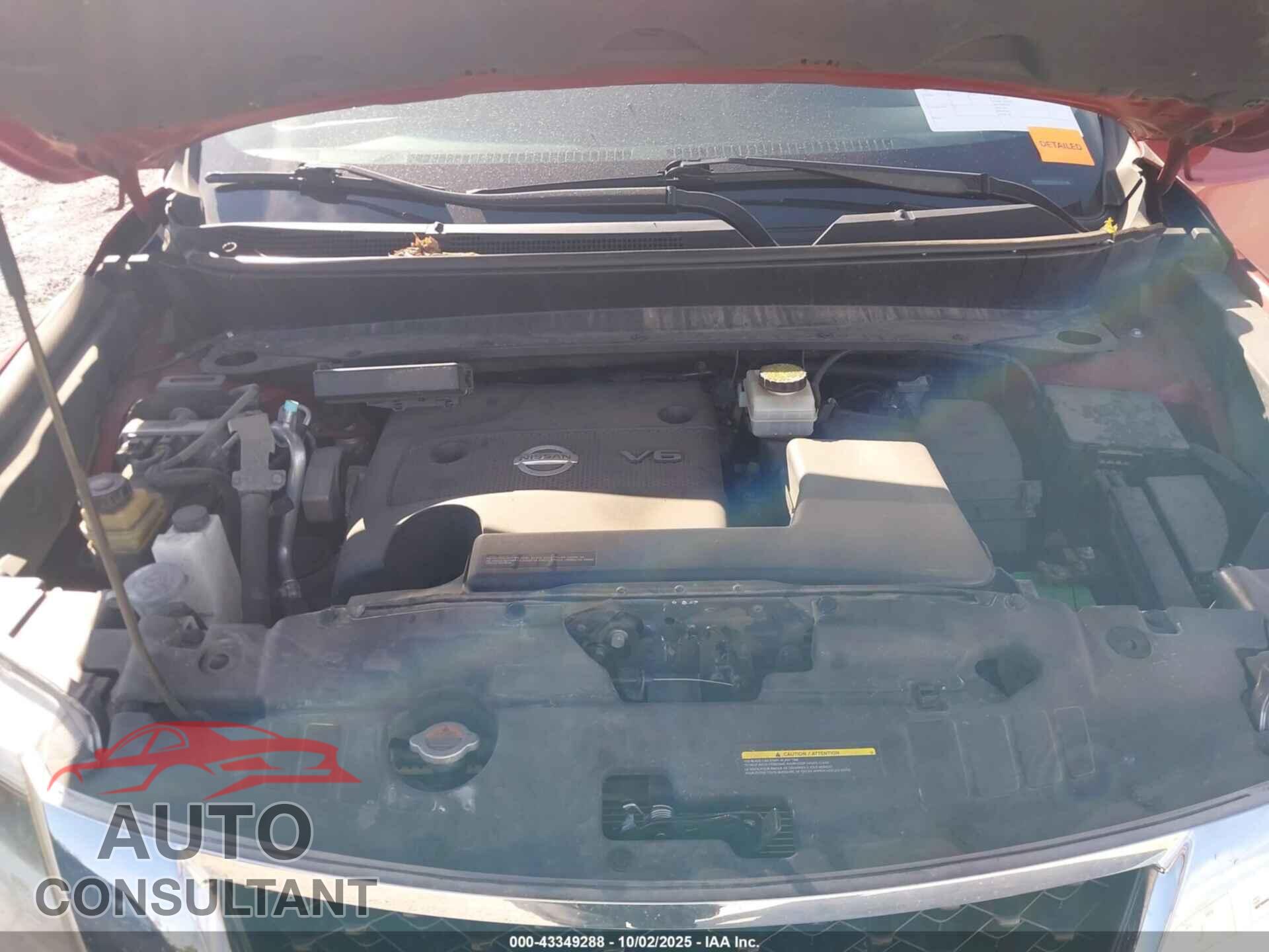 NISSAN PATHFINDER 2013 - 5N1AR2MM8DC600302