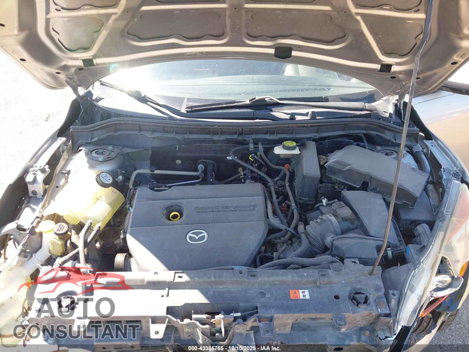MAZDA MAZDA3 2010 - JM1BL1SF7A1237152