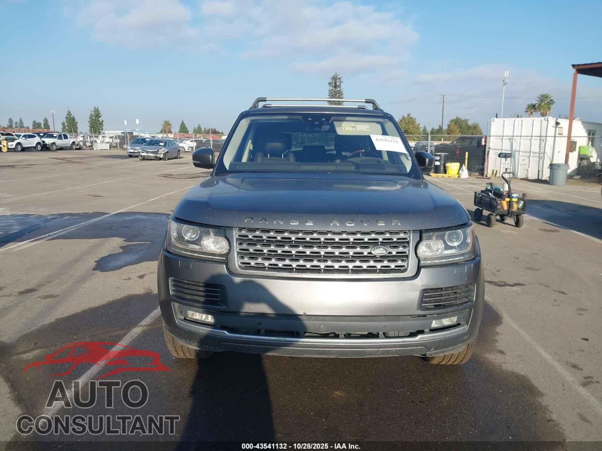 LAND ROVER RANGE ROVER 2017 - SALGS2FK6HA321133