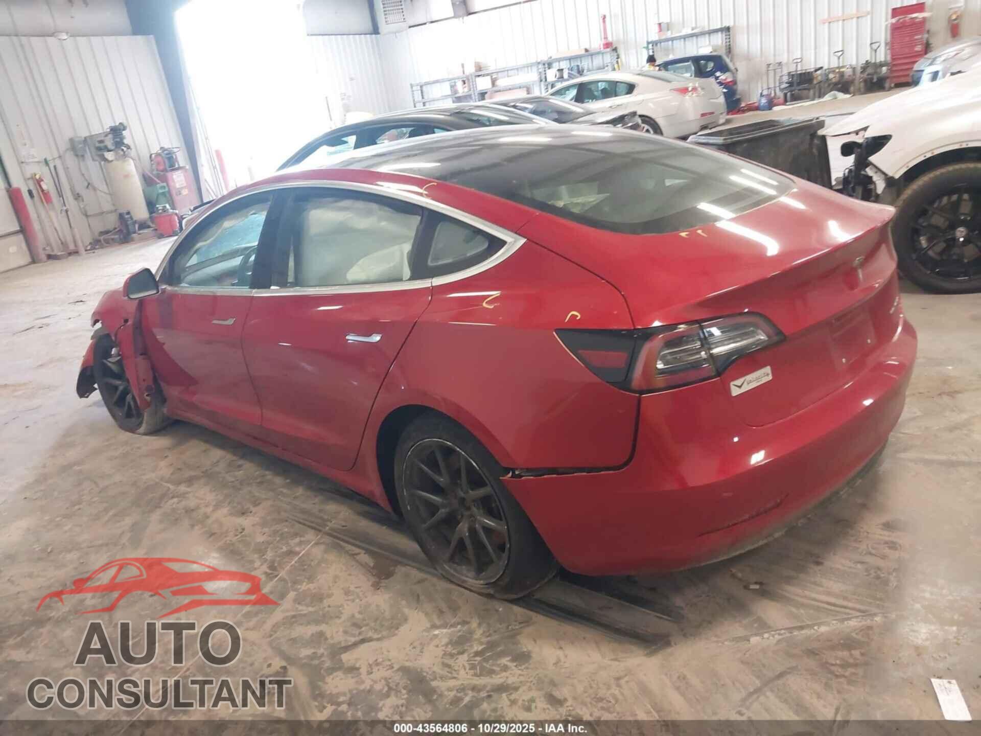TESLA MODEL 3 2018 - 5YJ3E1EB8JF054521