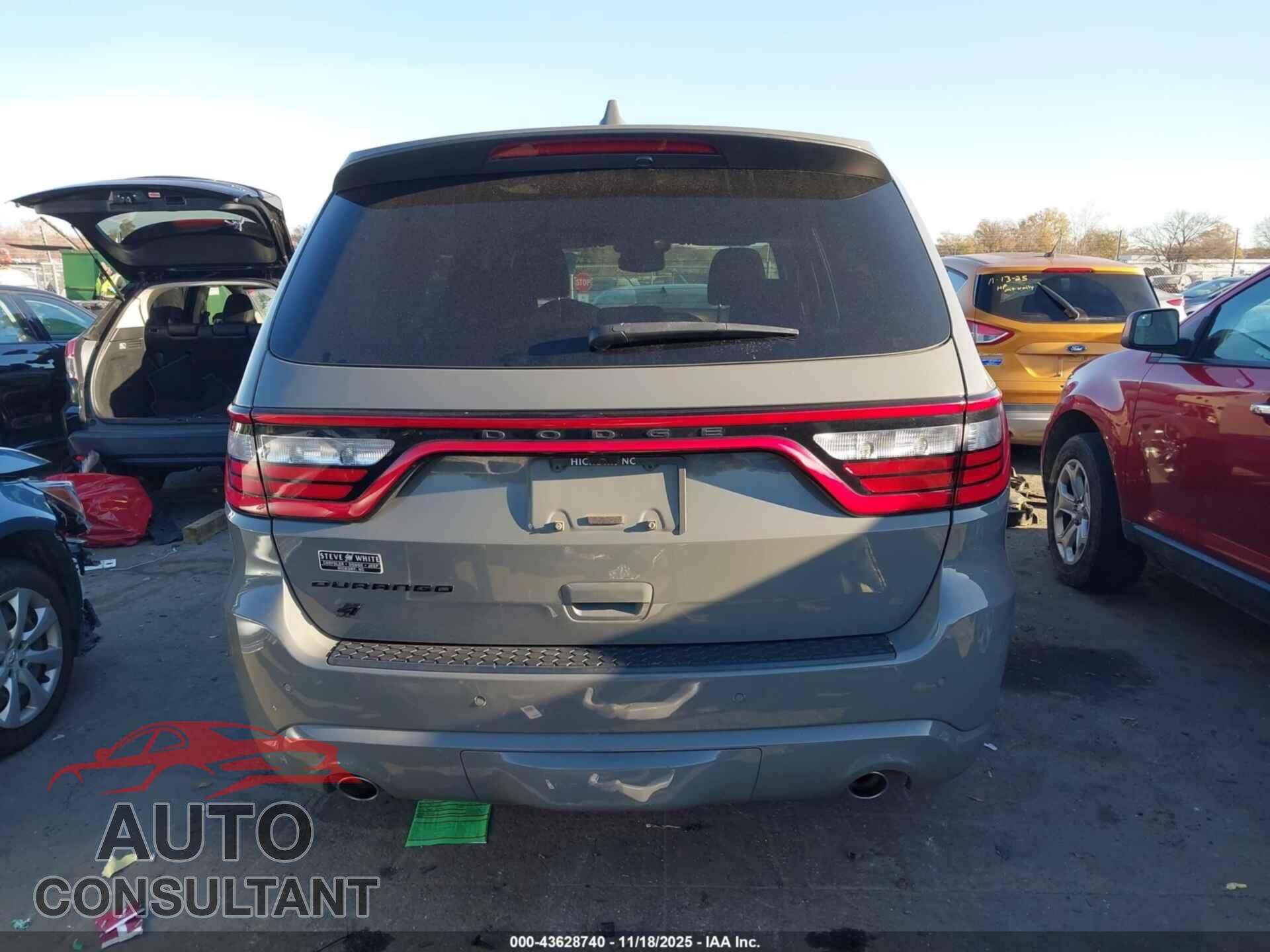 DODGE DURANGO 2021 - 1C4RDJAG5MC522088