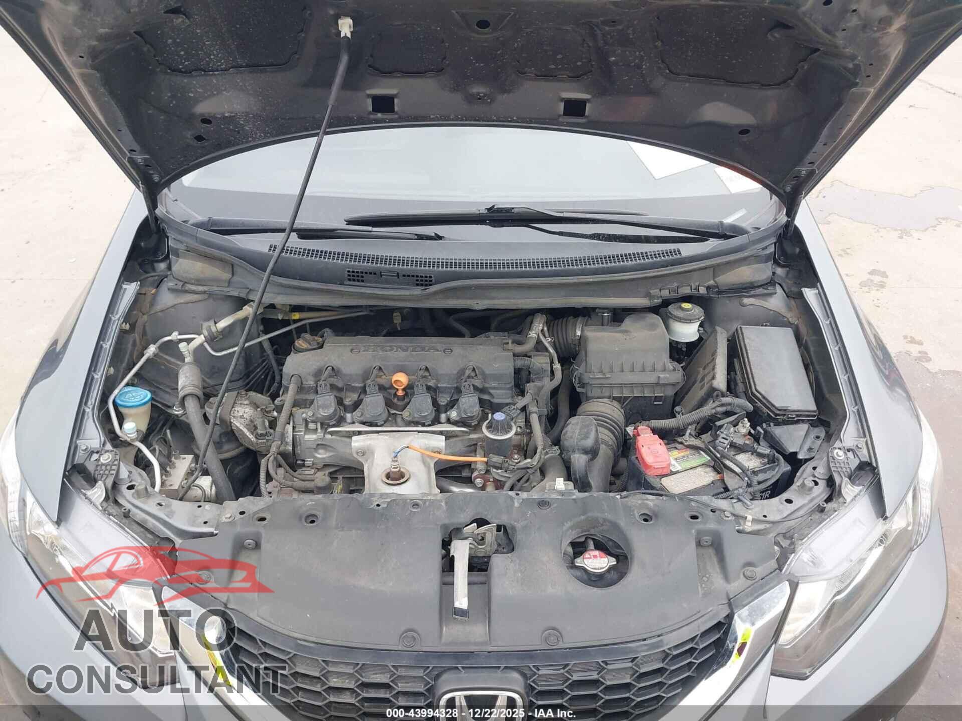 HONDA CIVIC 2013 - 19XFB2F84DE032816