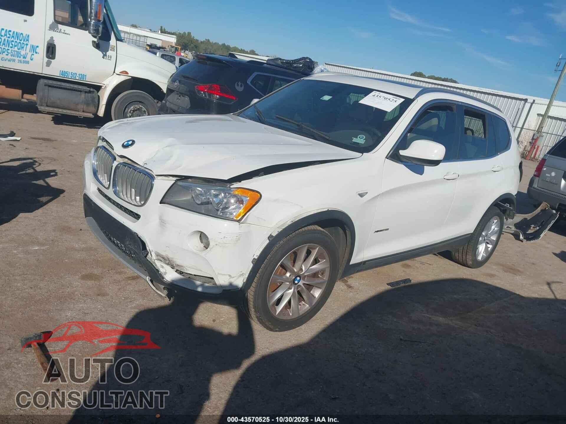 BMW X3 2013 - 5UXWX9C58D0D01351
