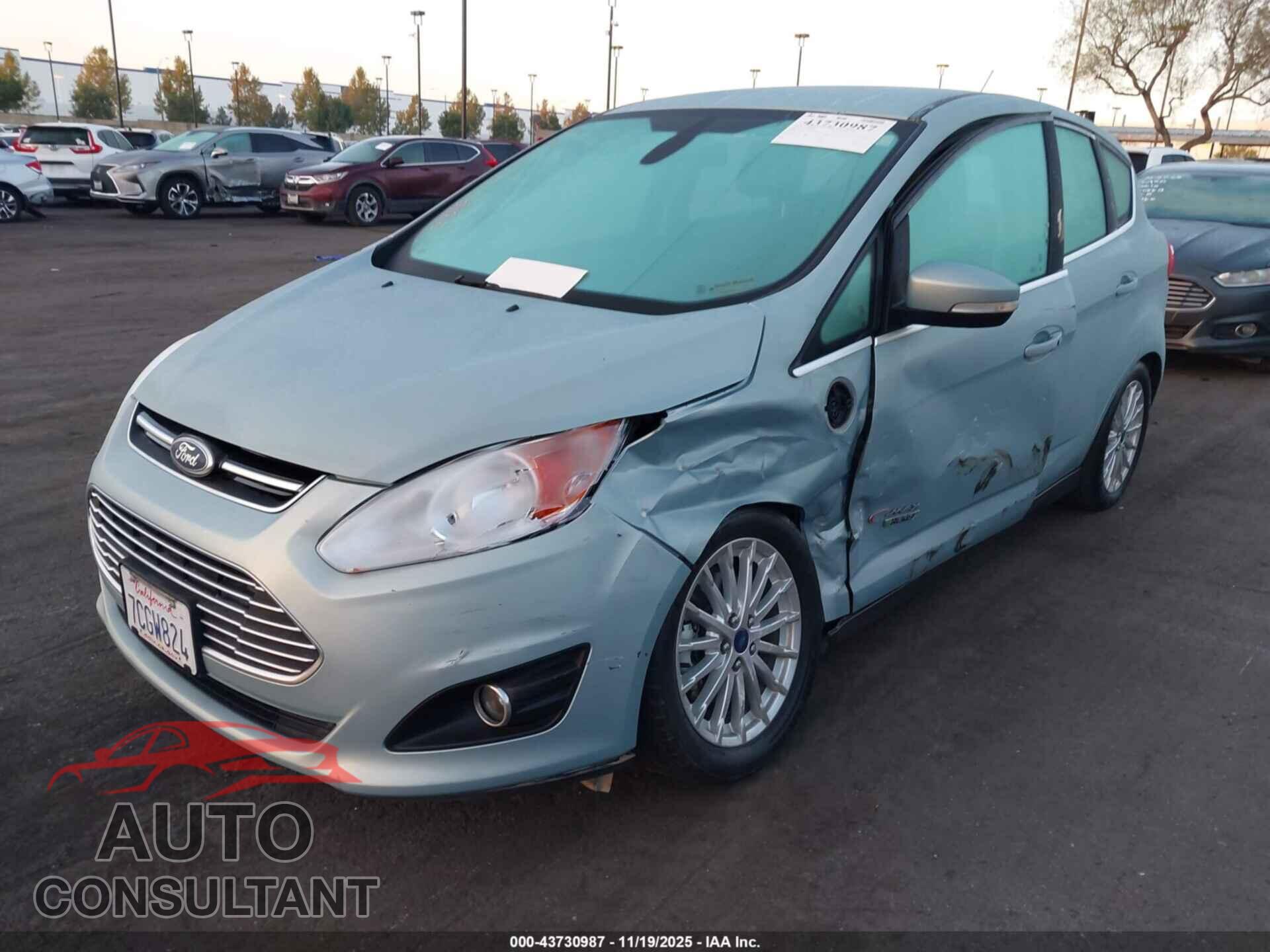 FORD C-MAX ENERGI 2013 - 1FADP5CU1DL543778