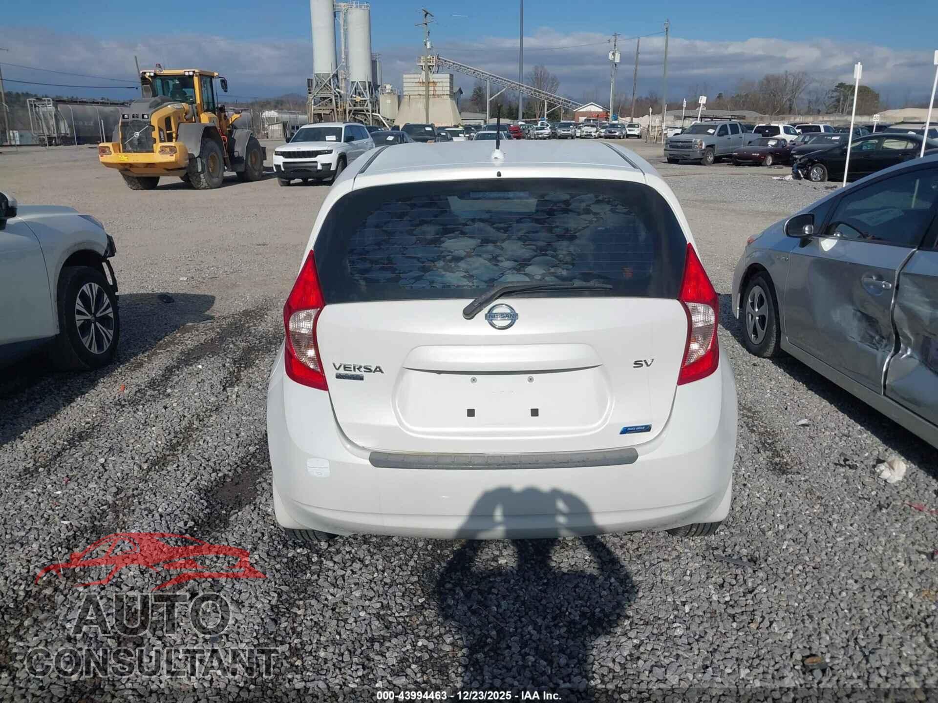 NISSAN VERSA NOTE 2016 - 3N1CE2CP5GL394565