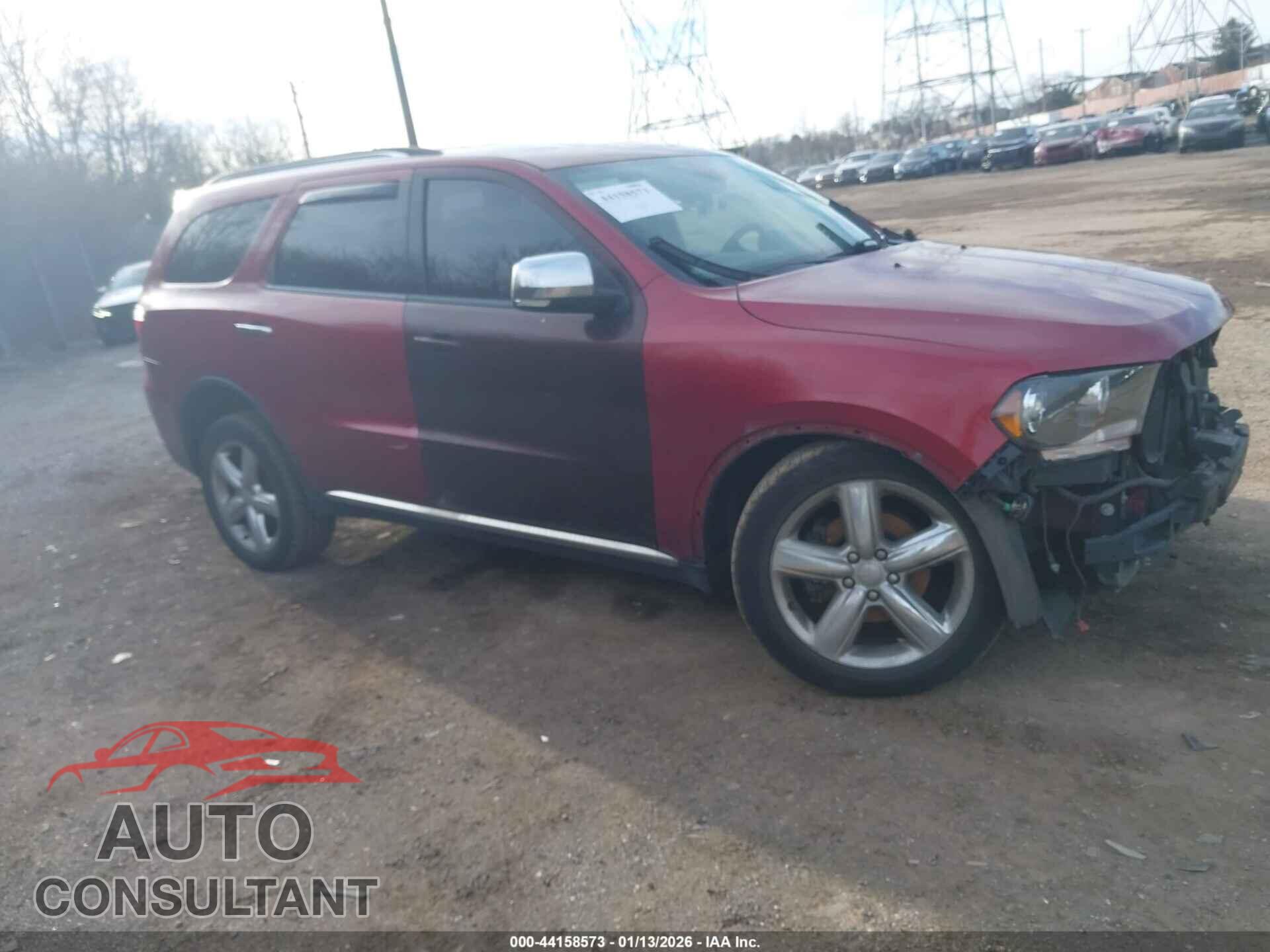 DODGE DURANGO 2013 - 1C4RDJEG4DC584852