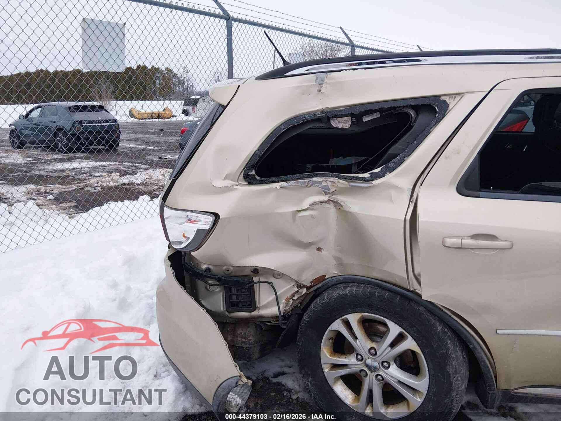 DODGE DURANGO 2012 - 1C4RDJDG9CC158011