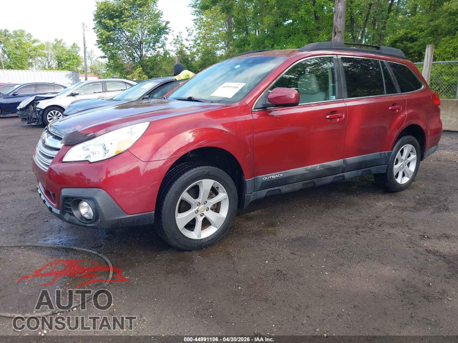 SUBARU OUTBACK 2013 - 4S4BRBCC2D3269391