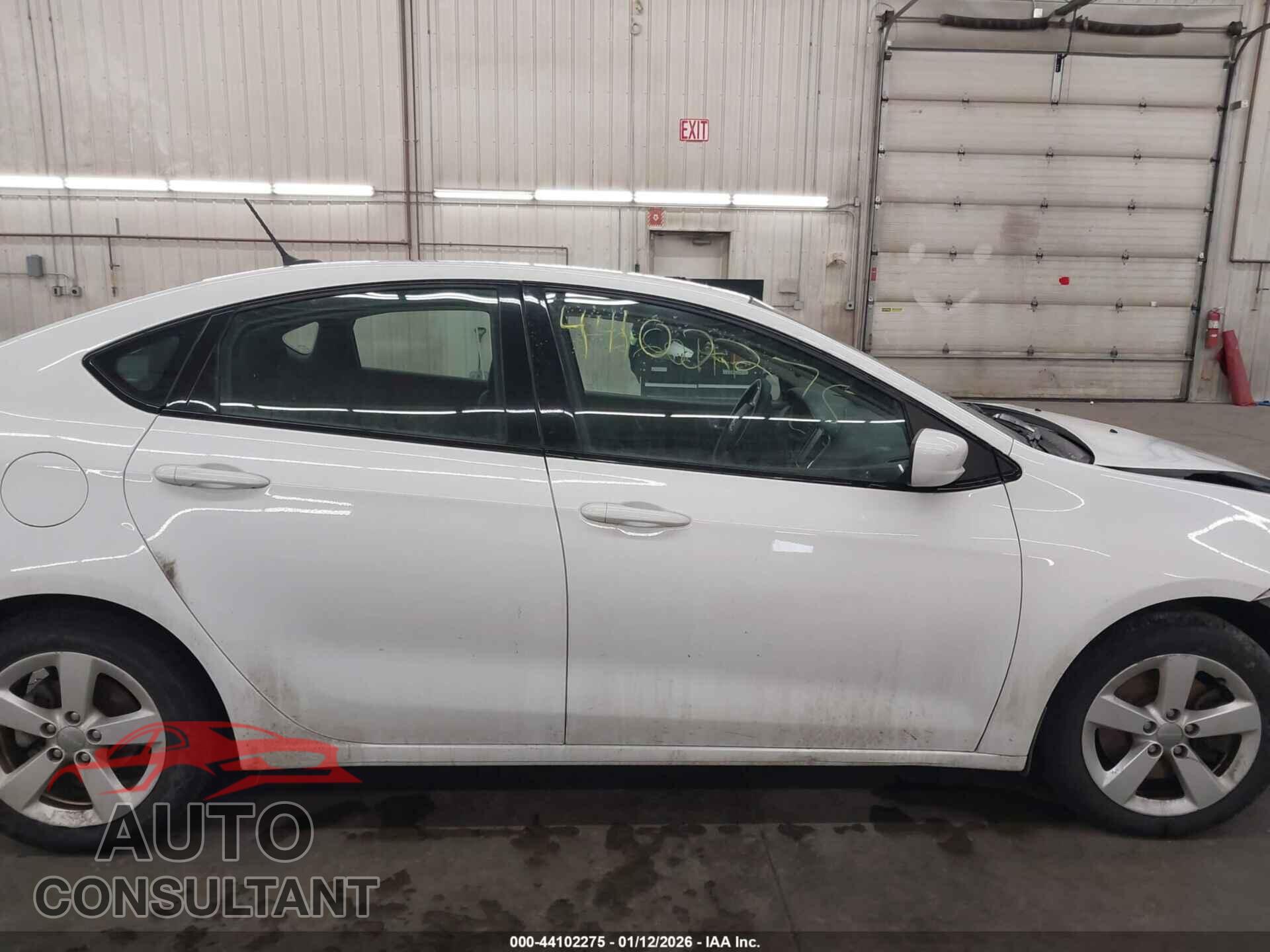 DODGE DART 2015 - 1C3CDFBB3FD403138