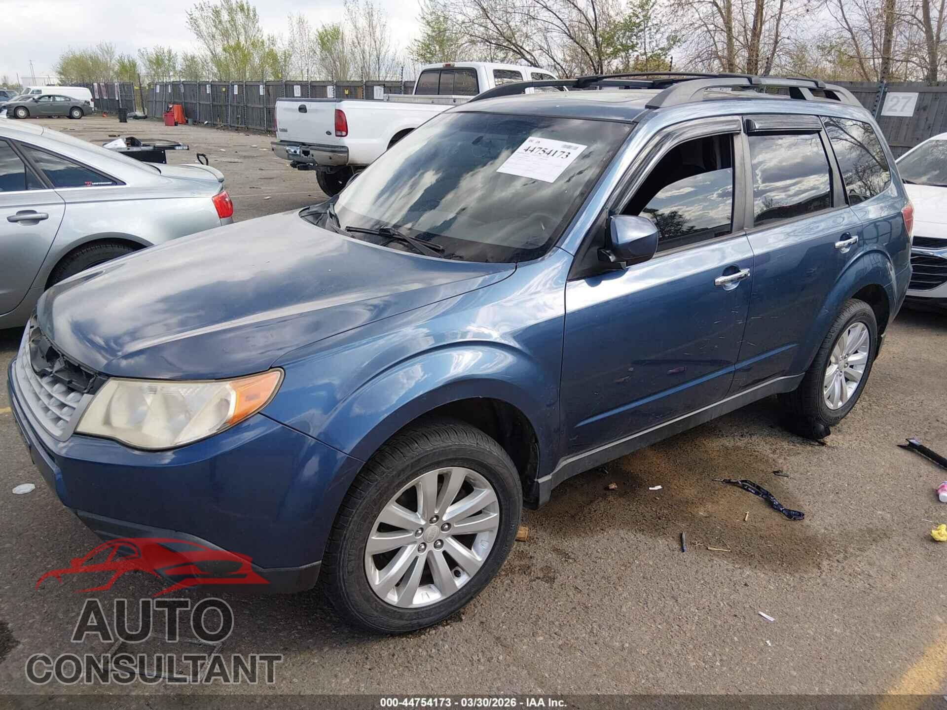 SUBARU FORESTER 2012 - JF2SHBDC8CH444302