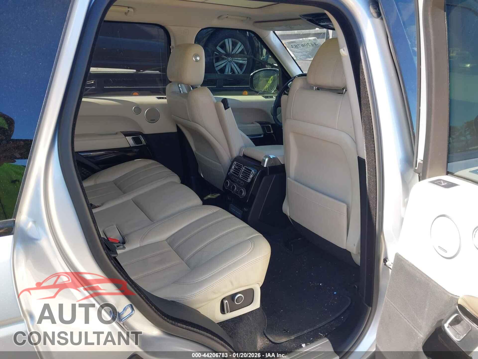 LAND ROVER RANGE ROVER 2017 - SALGS2FV0HA336513