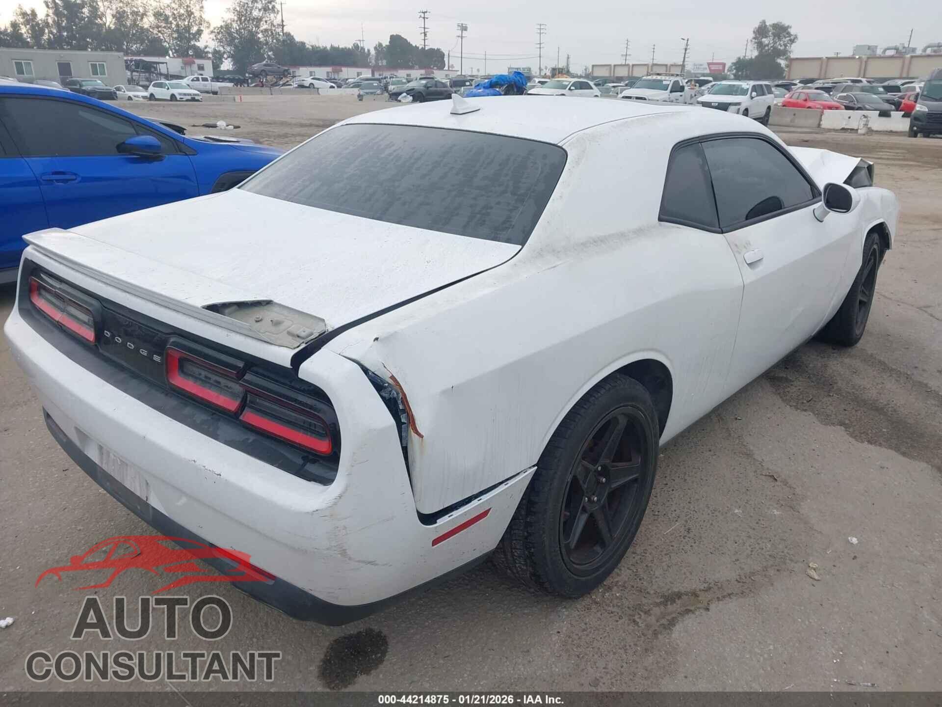 DODGE CHALLENGER 2016 - 2C3CDZAGXGH142903