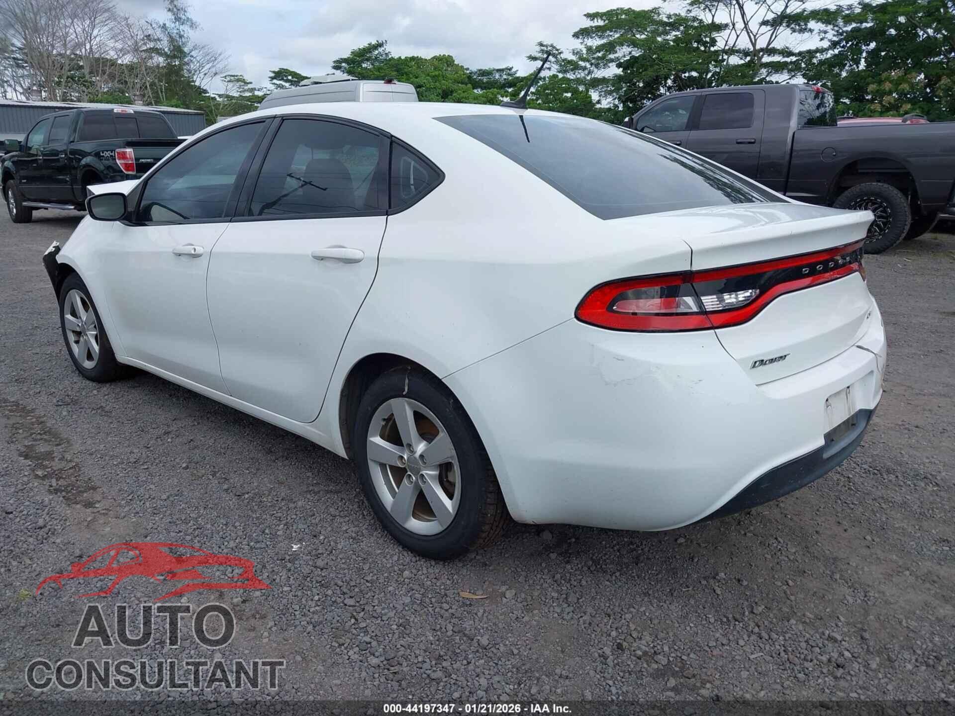 DODGE DART 2015 - 1C3CDFBB3FD285950