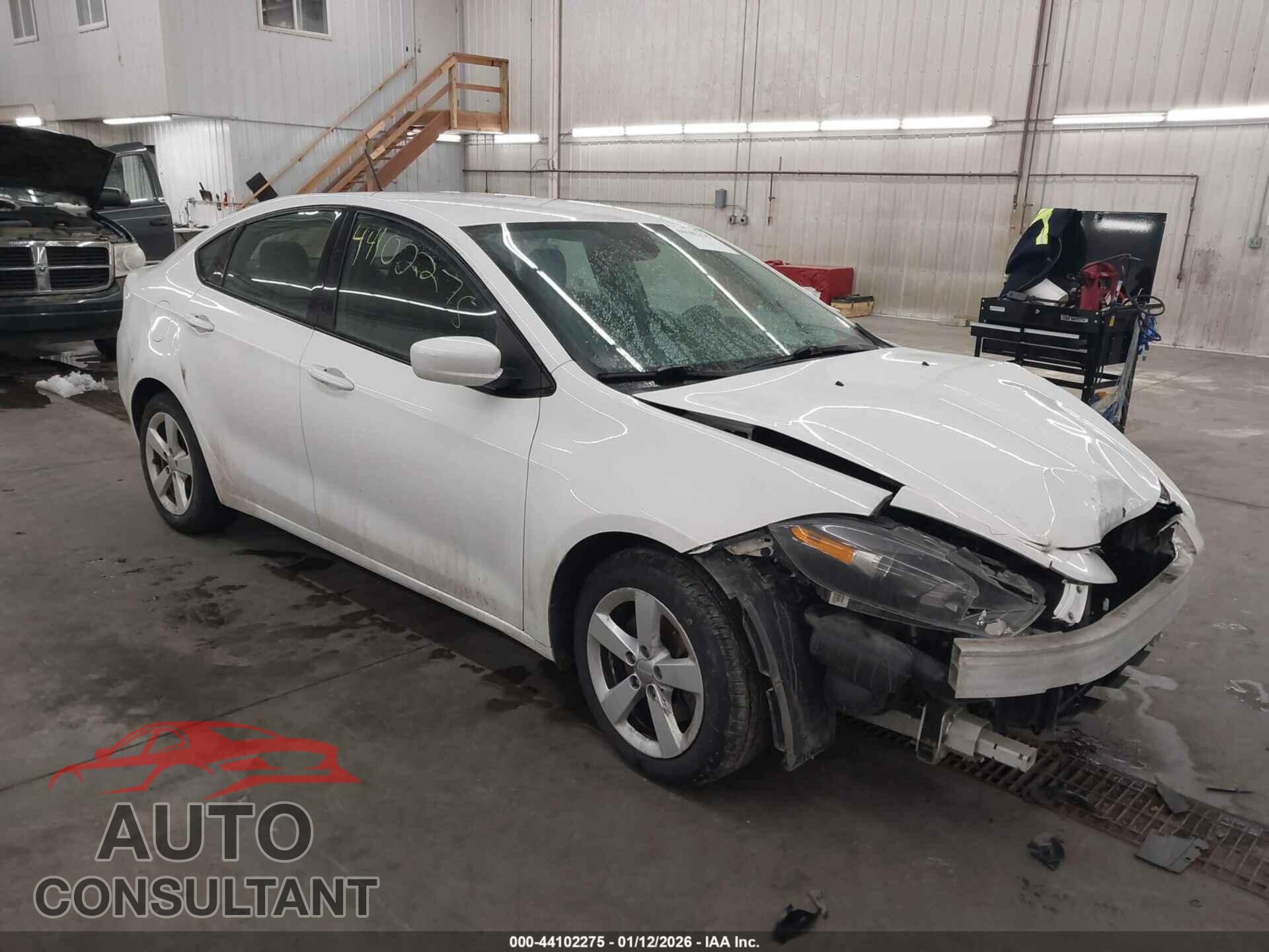 DODGE DART 2015 - 1C3CDFBB3FD403138