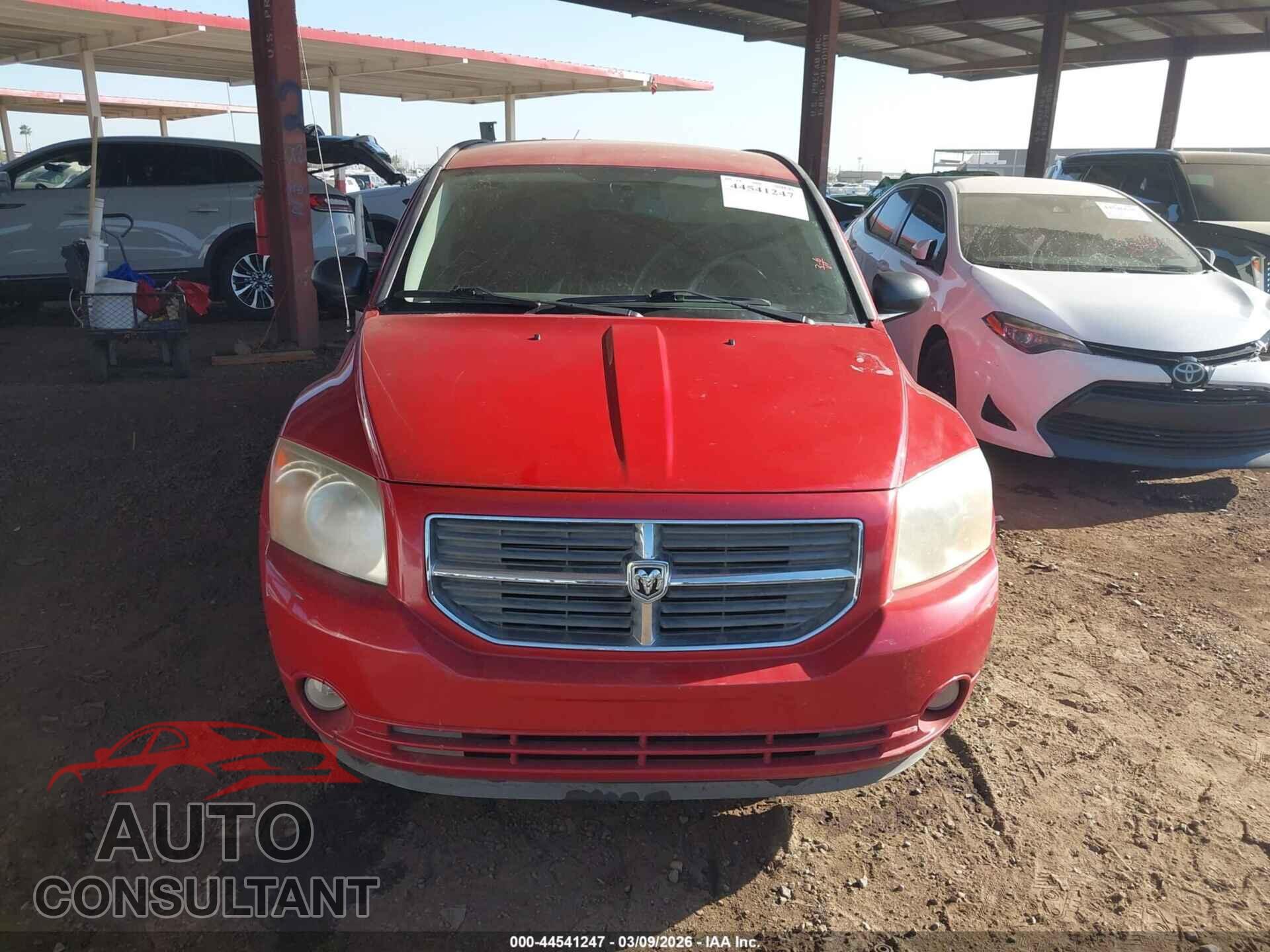 DODGE CALIBER 2012 - 1C3CDWDAXCD527794